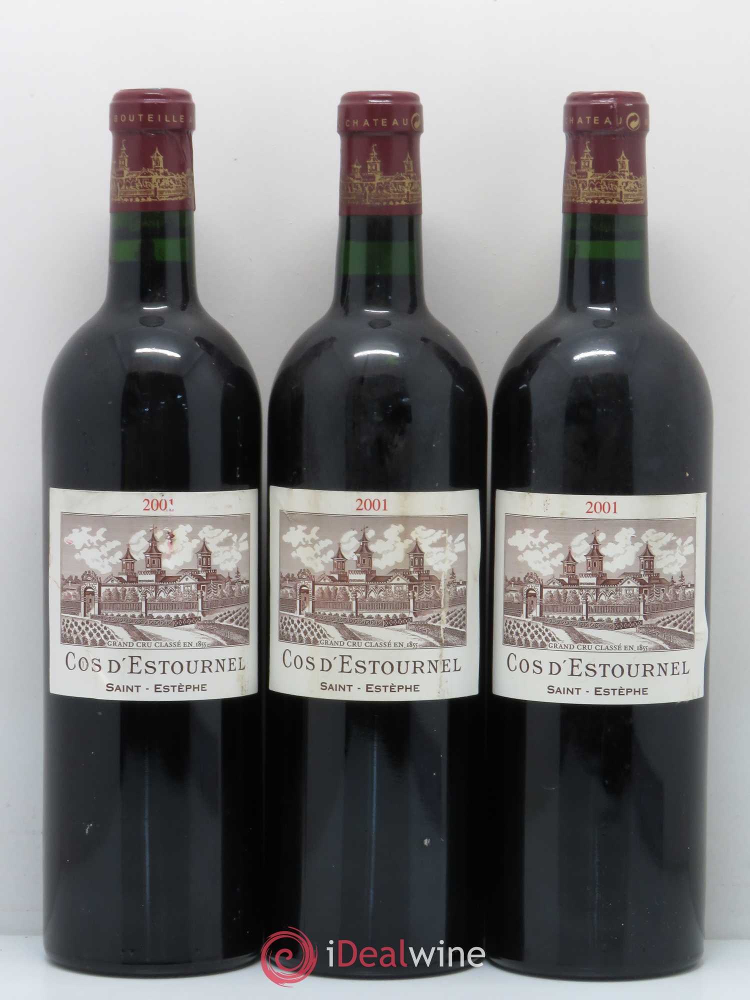 Cos d'Estournel 2ème Grand Cru Classé 2001 - Lot de 6 bouteilles - 2