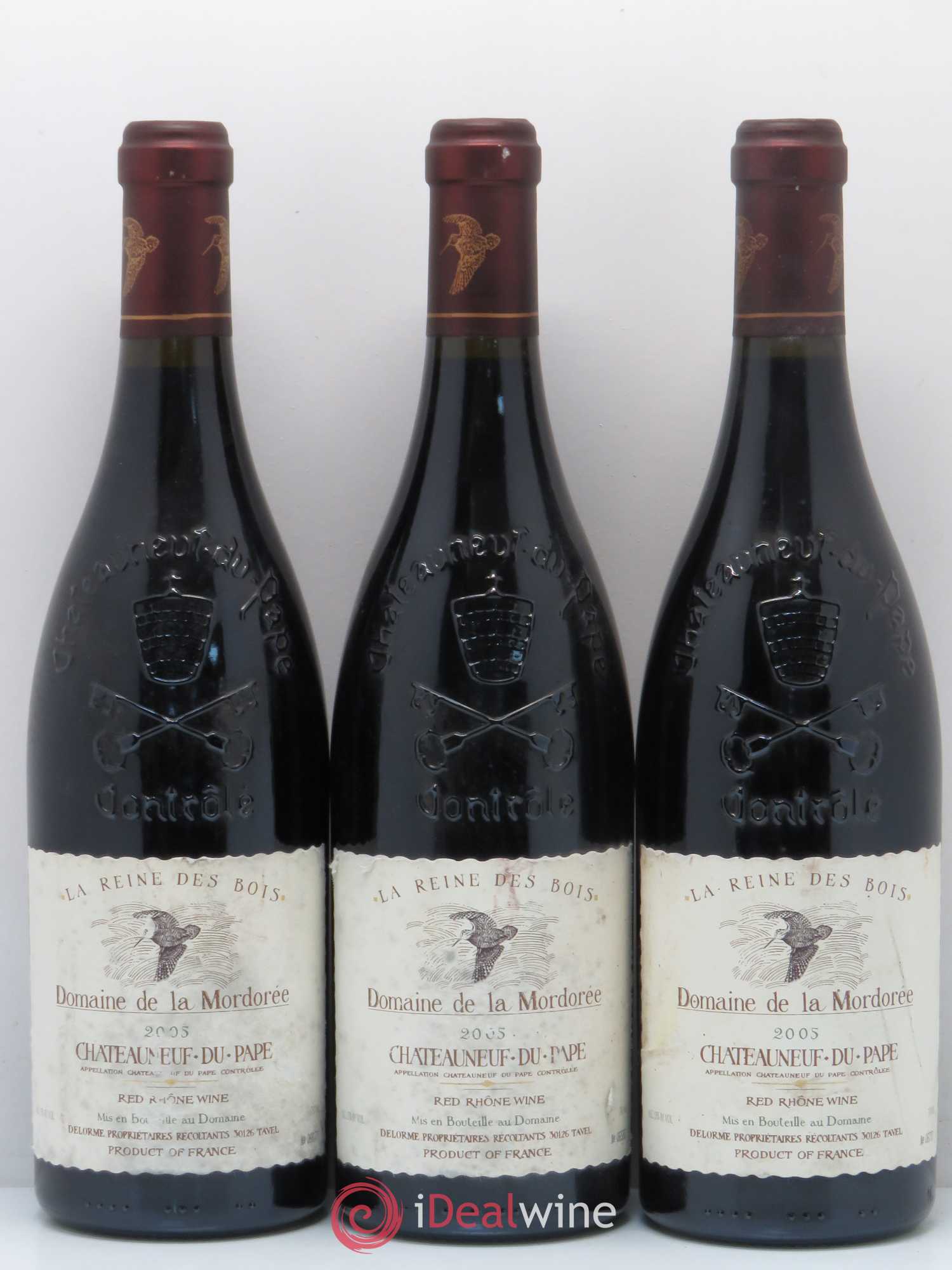 Châteauneuf-du-Pape Domaine de La Mordorée (Domaine de) 2005 - Lot de 6 bouteilles - 2