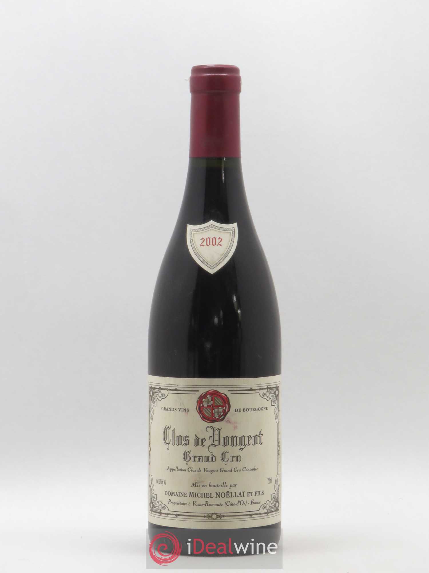 Clos de Vougeot Grand Cru Michel Noëllat et Fils (Domaine) 2002 - Lot de 1 bouteille - 0