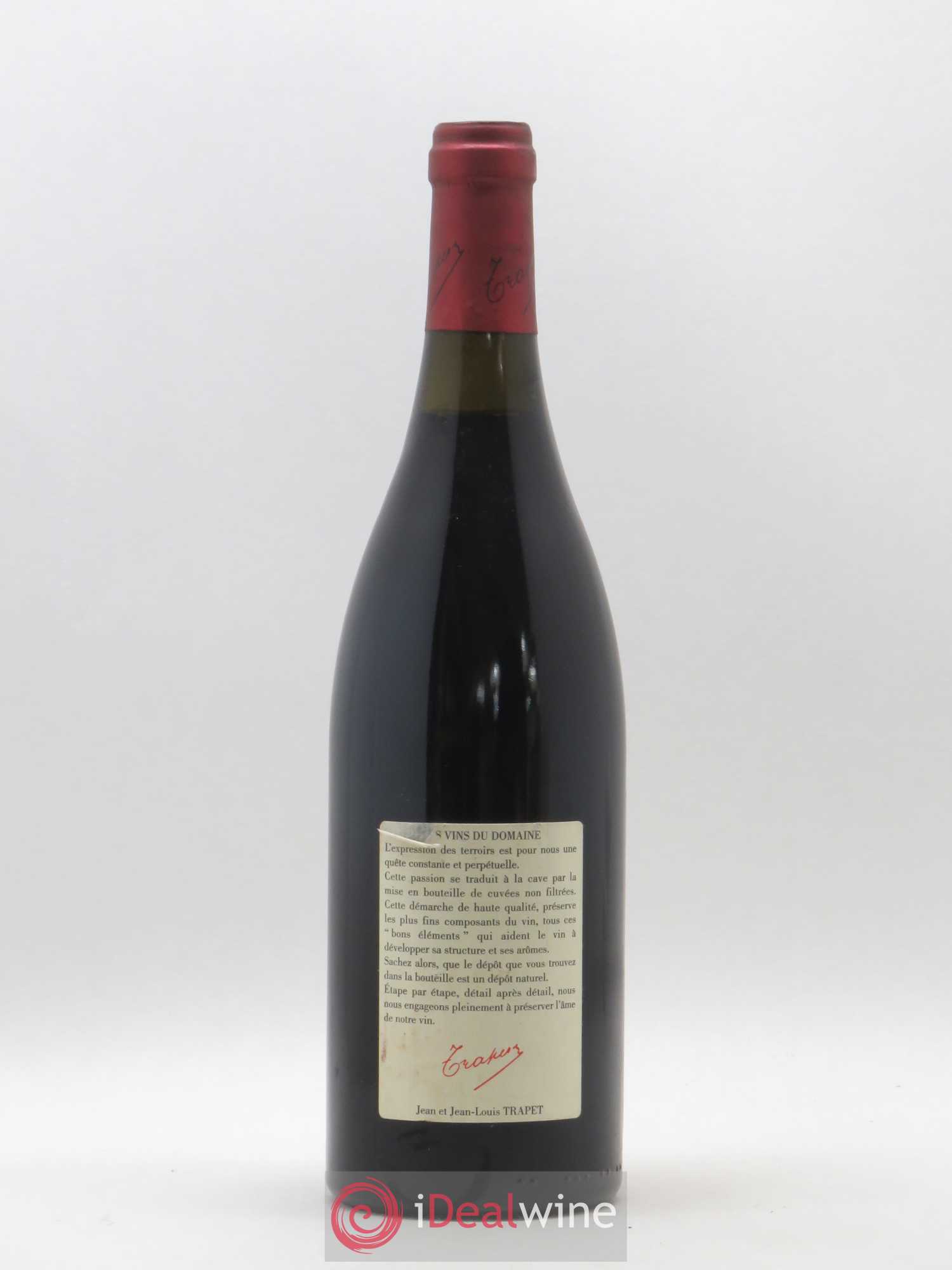 Chapelle-Chambertin Grand Cru Domaine Trapet 2000 - Lot de 1 bouteille - 1