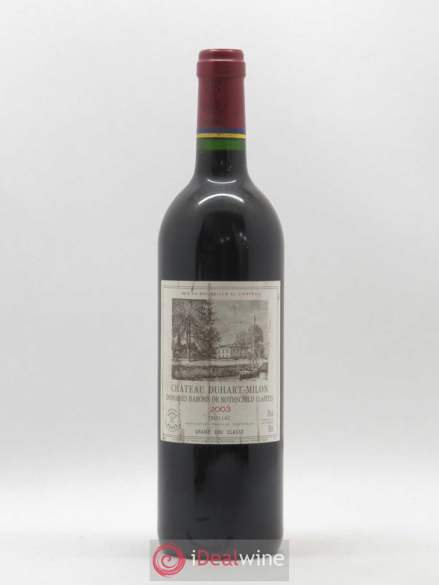 Château Duhart-Milon 4ème Grand Cru Classé 2003 - Lot de 1 bouteille - 0
