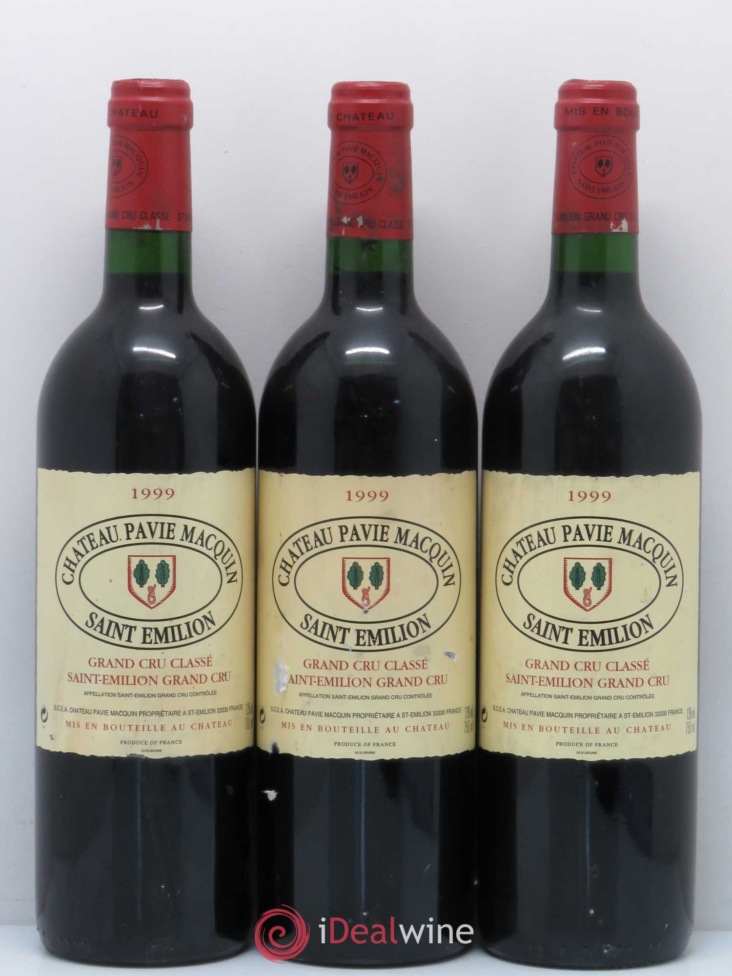 Château Pavie Macquin 1er Grand Cru Classé B 1999 - Lot de 6 bouteilles - 2