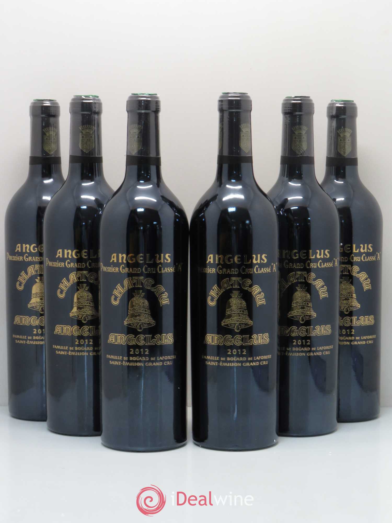 Château Angélus 1er Grand Cru Classé A 2012 - Lot de 6 bouteilles - 0