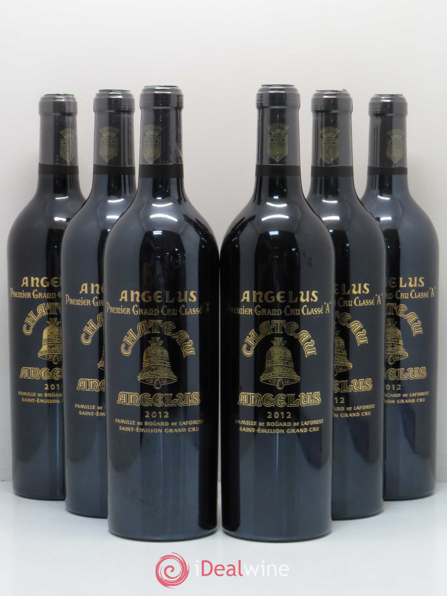 Château Angélus 1er Grand Cru Classé A 2012 - Lot de 6 bouteilles - 0