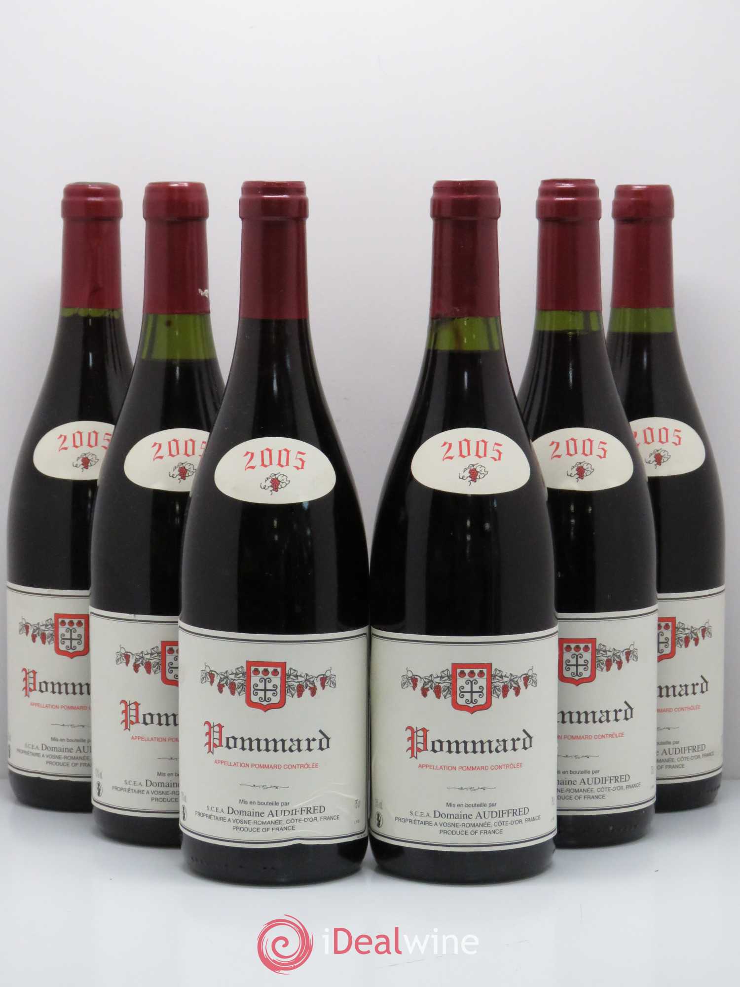 Pommard Domaine Audiffred 2005 - Posten von 6 Flaschen - 0