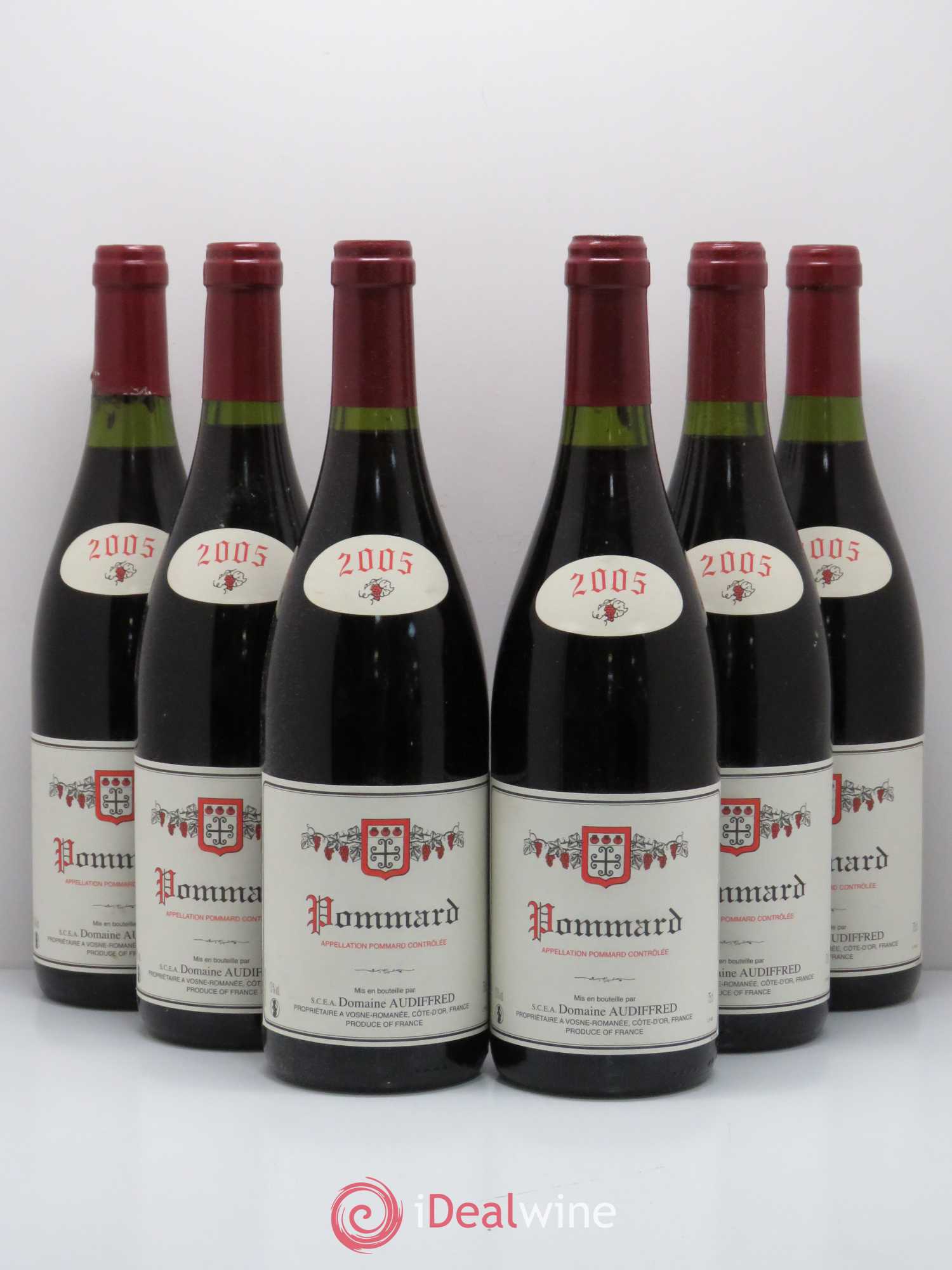Pommard Domaine Audiffred 2005 - Posten von 6 Flaschen - 0