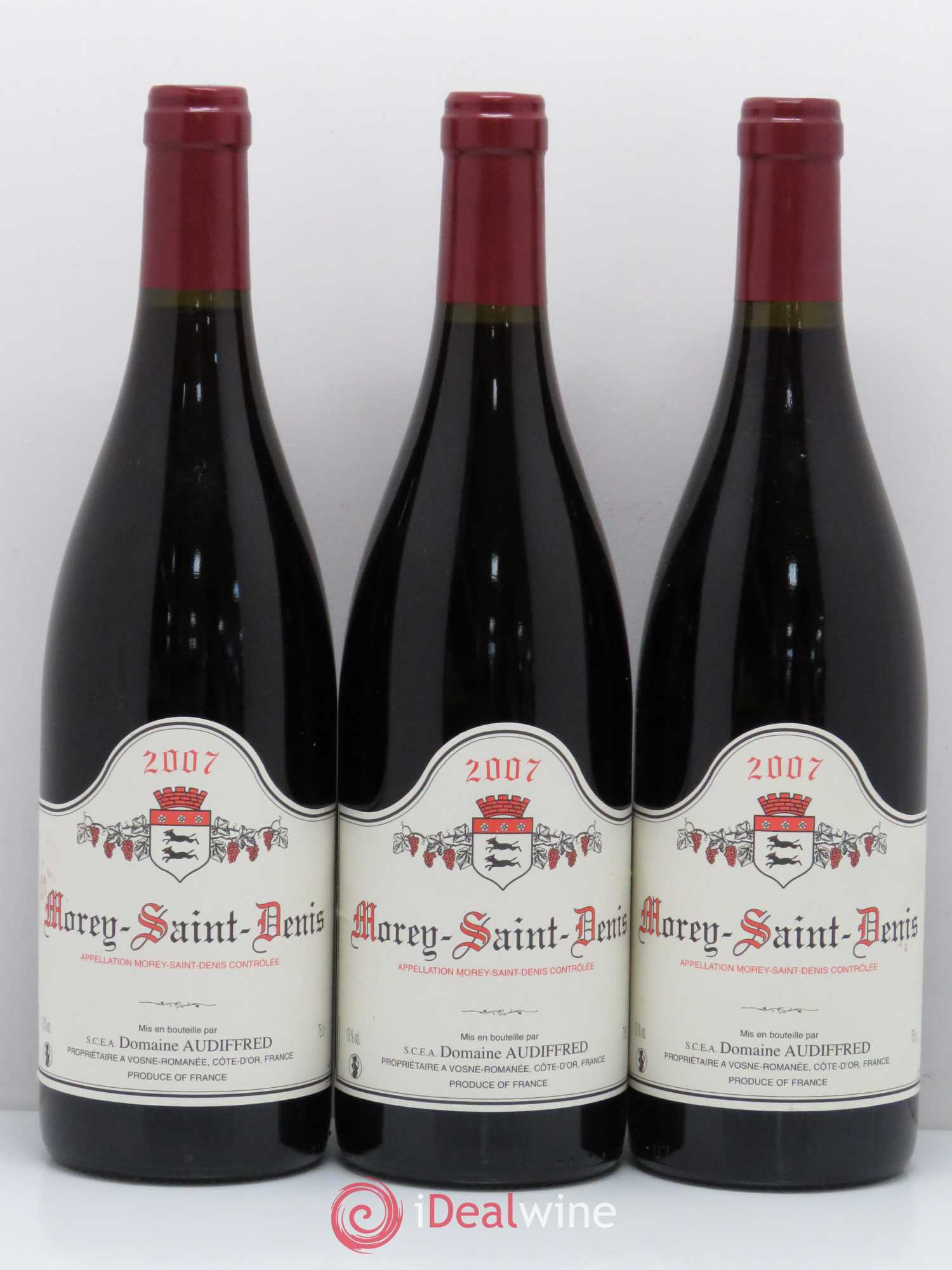 Morey-Saint-Denis Domaine Audiffred 2007 - Lot de 6 bouteilles - 2