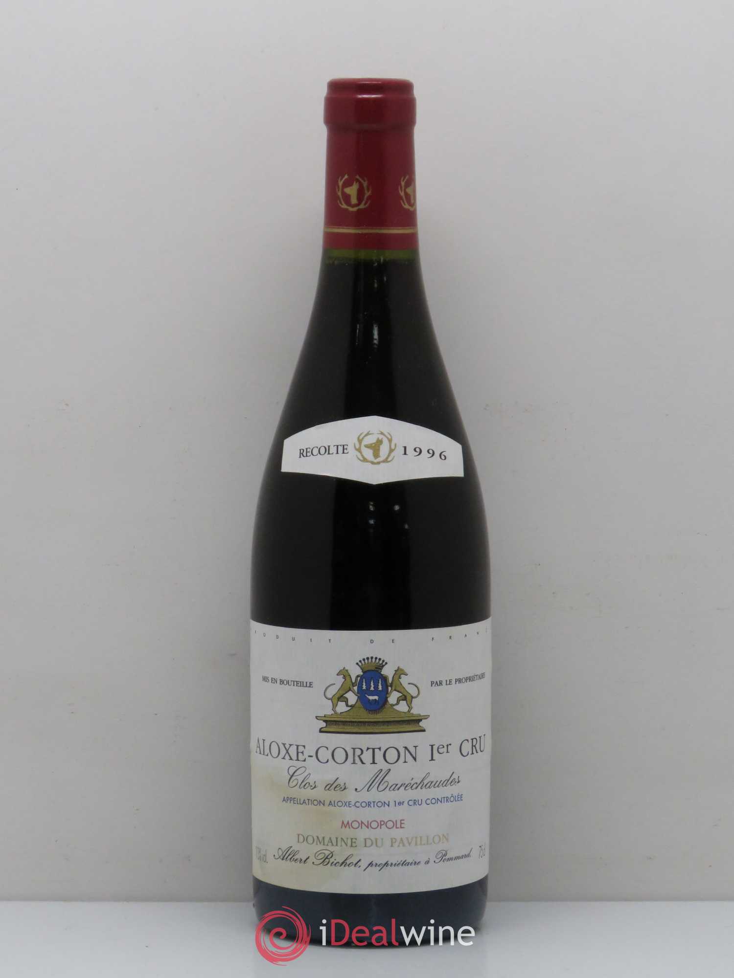 Aloxe-Corton 1er Cru Clos des Marechaudes Monopole Domaine Du Pavillon 1996 - Posten von 1 Flasche - 0