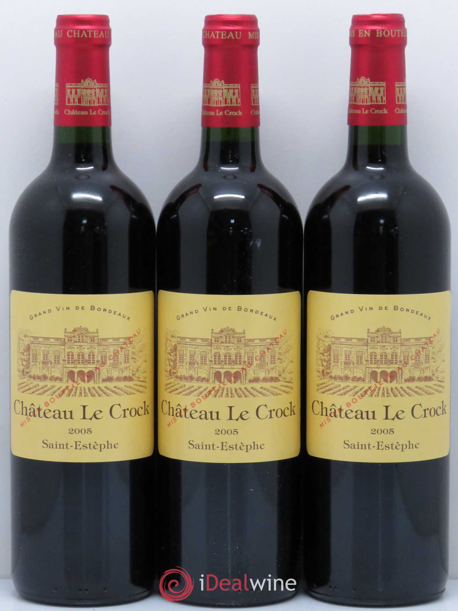 Château le Crock Cru Bourgeois 2005 - Lot de 6 bouteilles - 1