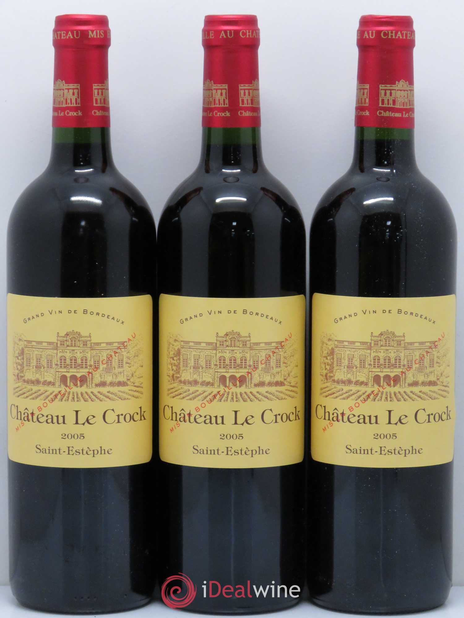 Château le Crock Cru Bourgeois 2005 - Lot de 6 bouteilles - 2