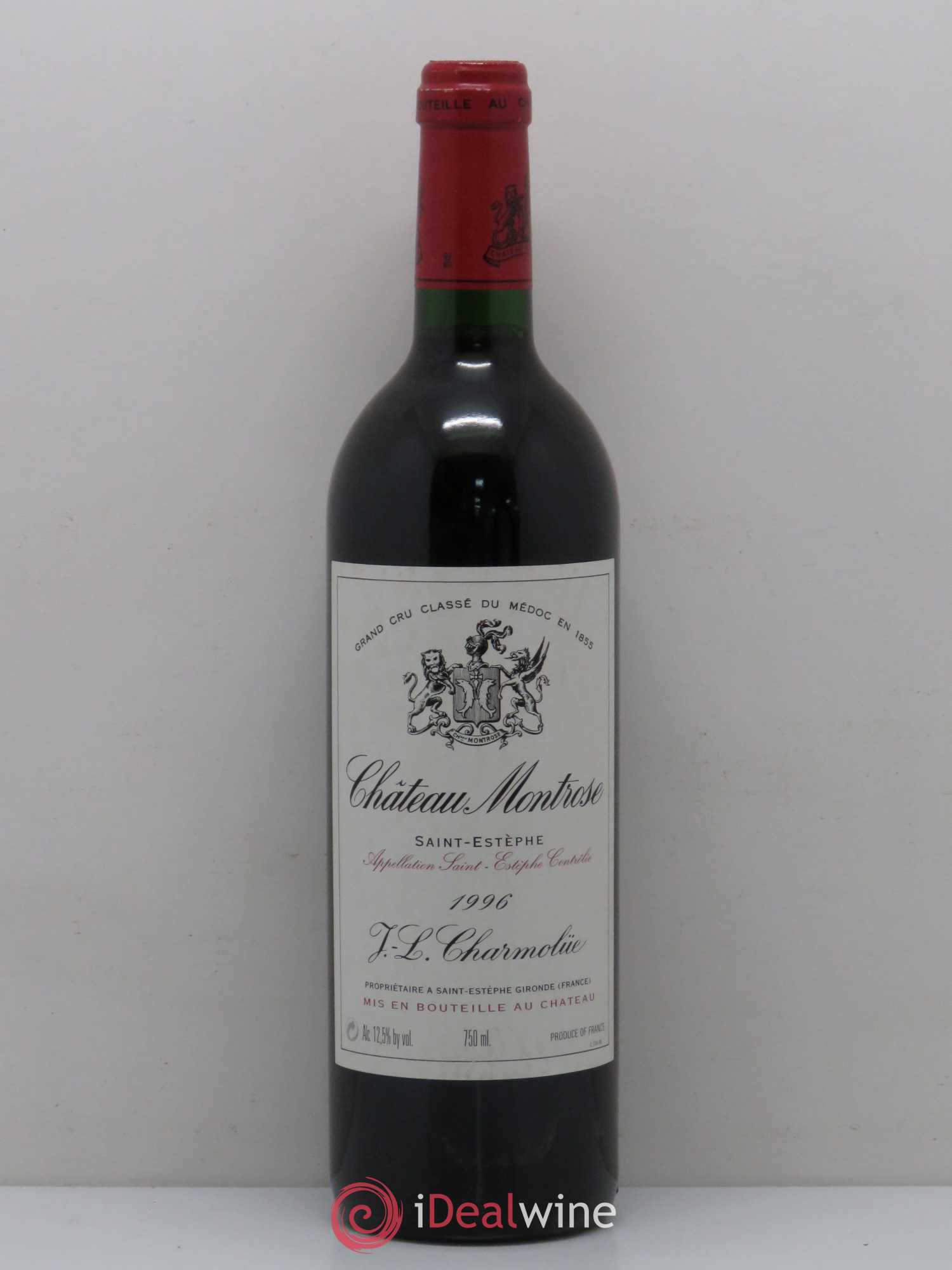 Château Montrose 2ème Grand Cru Classé 1996 - Lot de 1 bouteille - 0