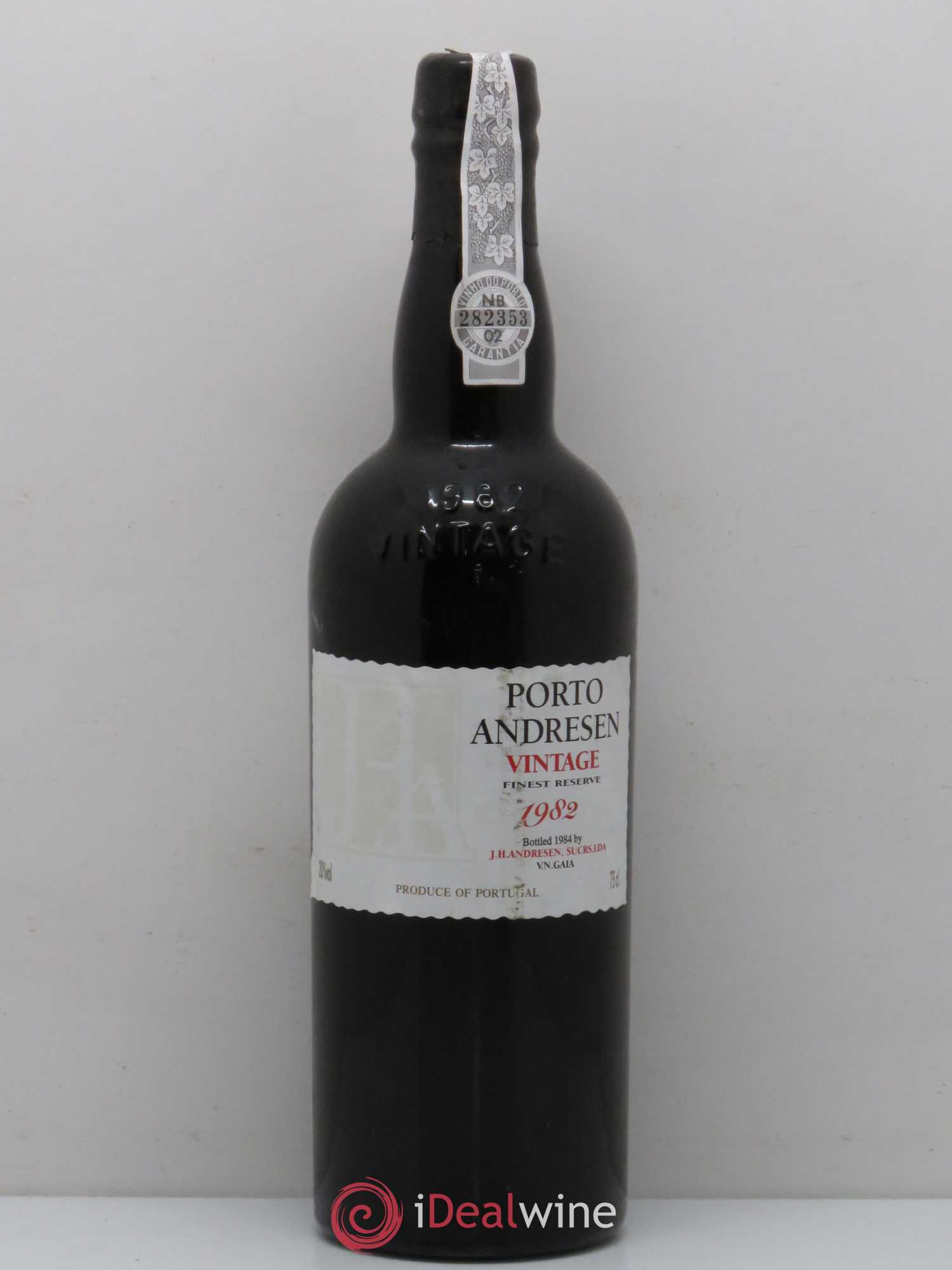Porto Finest reserve Anderssen 1982 - Posten von 1 Flasche - 0