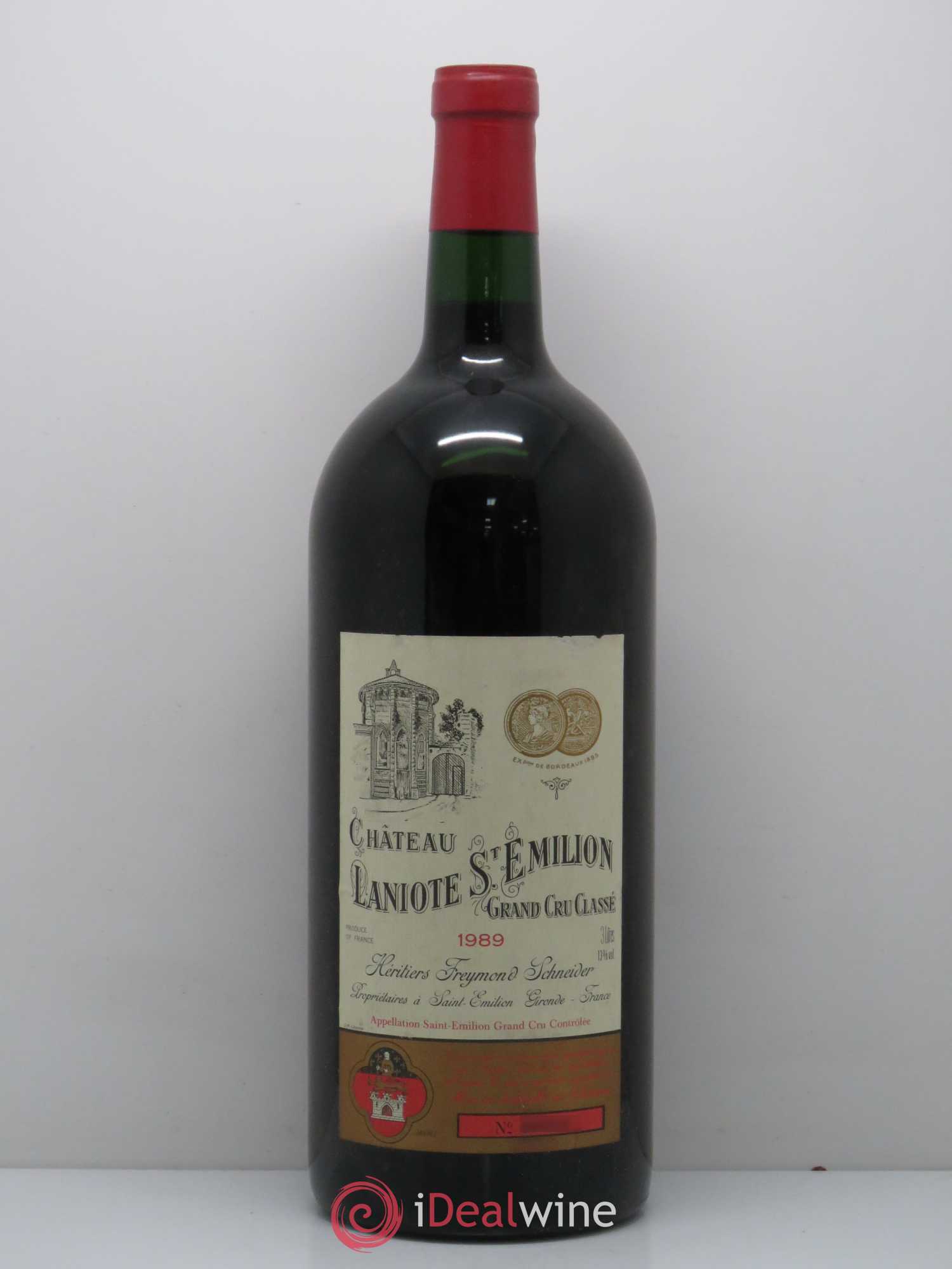 Château Laniote Grand Cru Classé 1989 - Lot de 1 double magnum - 0