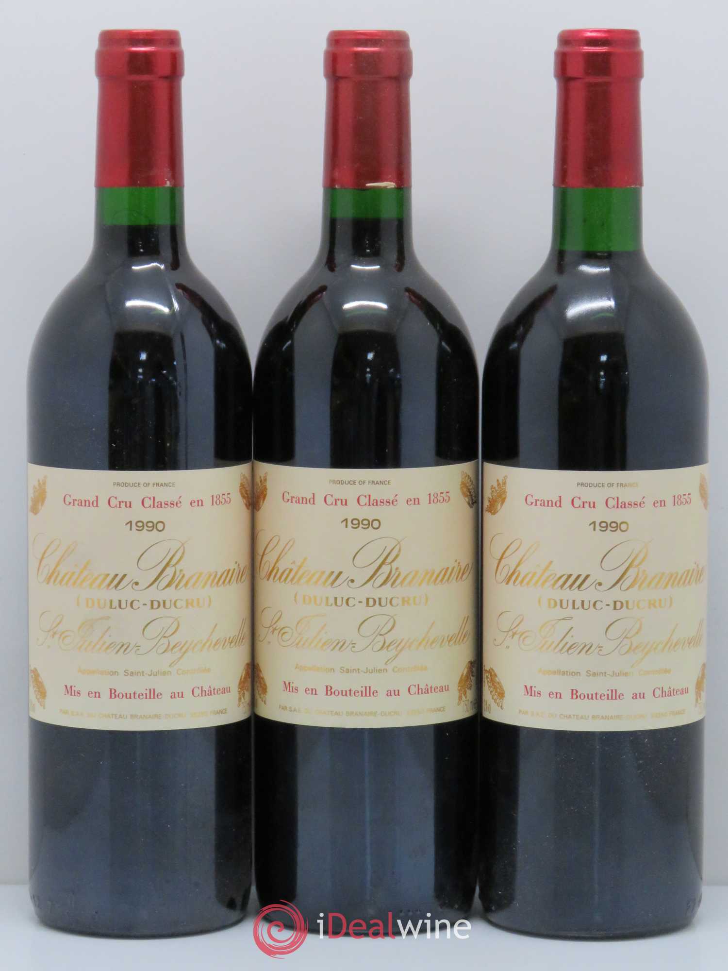 Duluc de Branaire Second Vin 1990 - Lot of 12 bottles - 2