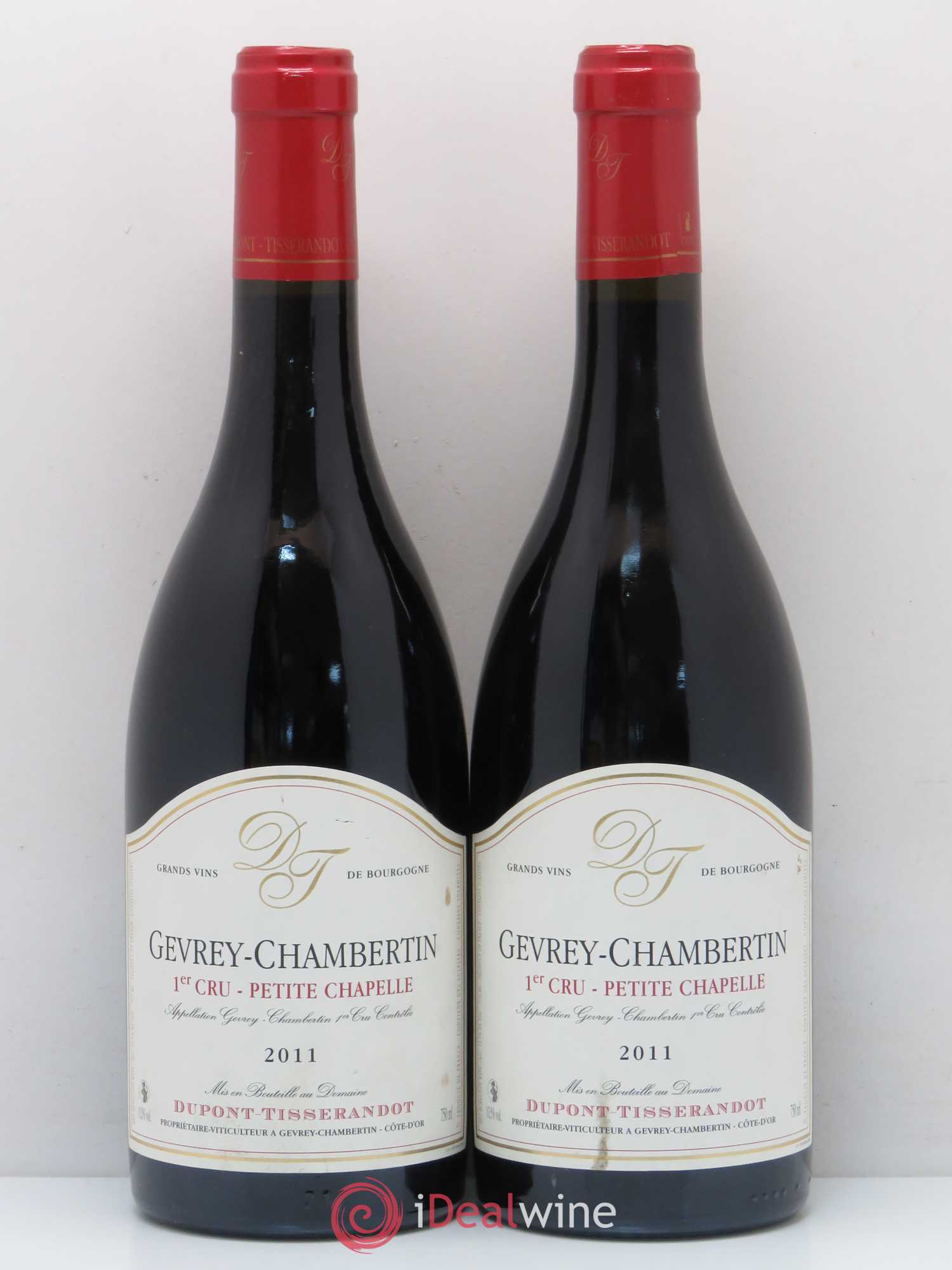 Gevrey-Chambertin 1er Cru La Petite Chapelle Dupont-Tisserandot (Domaine) (sans prix de réserve) 2011 - Lot de 2 bouteilles - 0