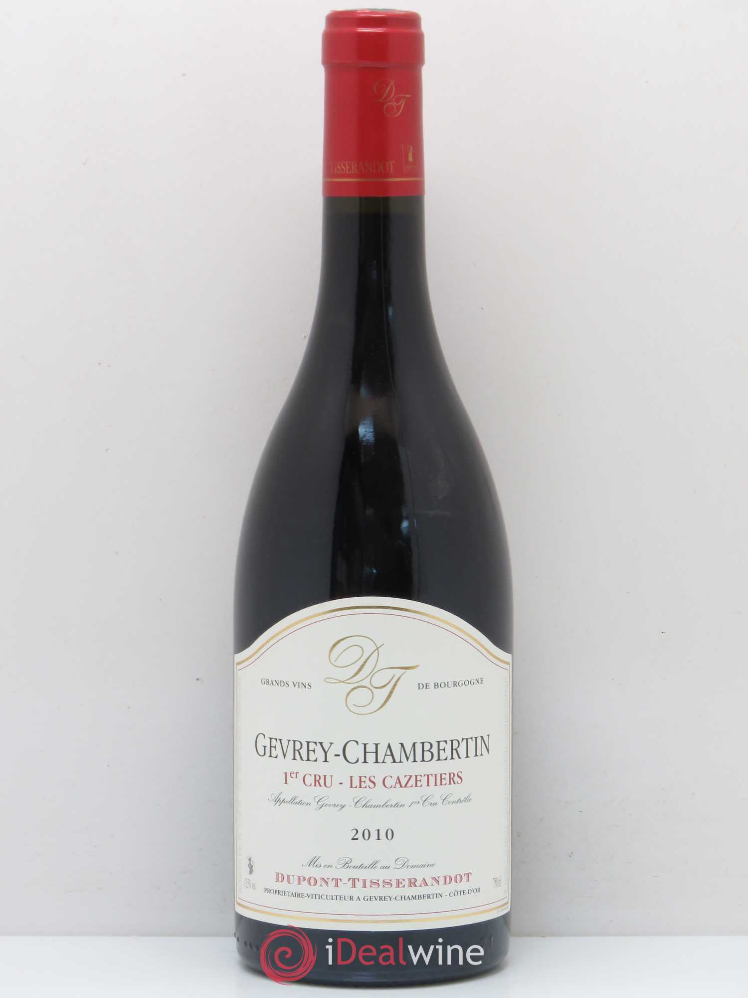 Gevrey-Chambertin 1er Cru Cazetiers Dupont-Tisserandot (Domaine) 2010 - Lot de 1 bouteille - 0