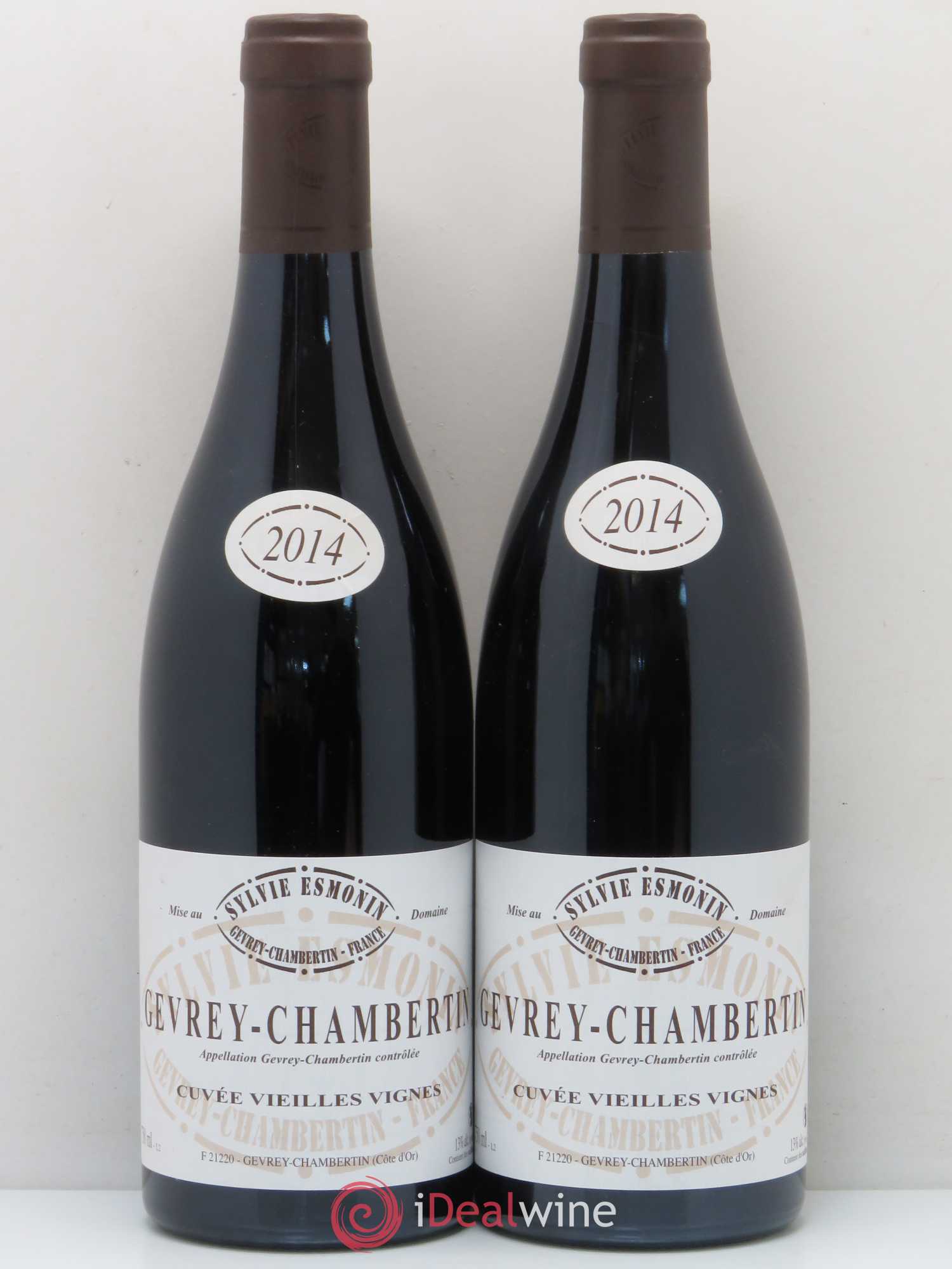 Gevrey-Chambertin Vieilles Vignes Sylvie Esmonin 2014 - Lot de 2 bouteilles - 0