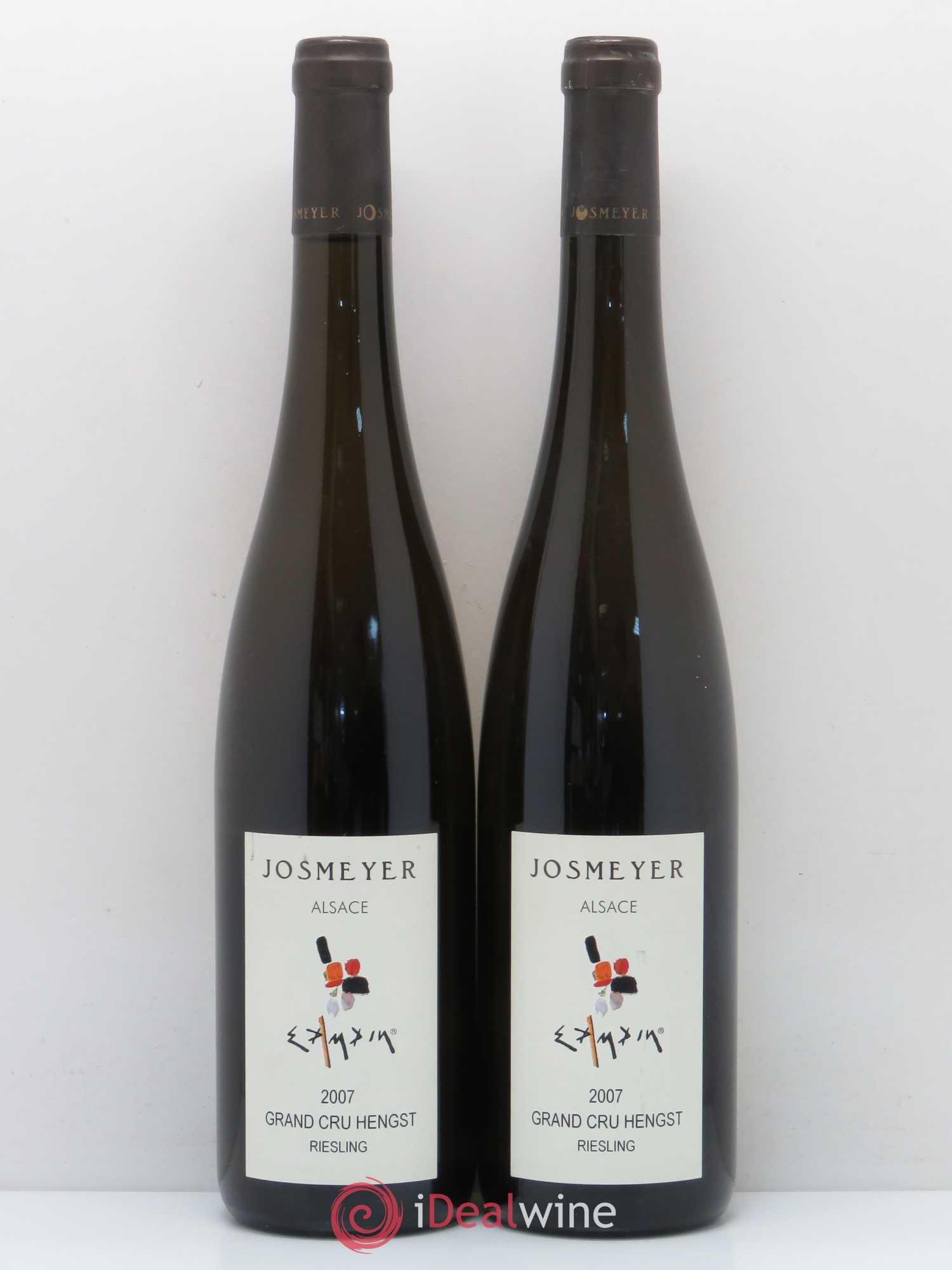 Alsace Riesling Grand Cru Hengst Samain Josmeyer (Domaine) 2007 - Lot de 2 bouteilles - 0