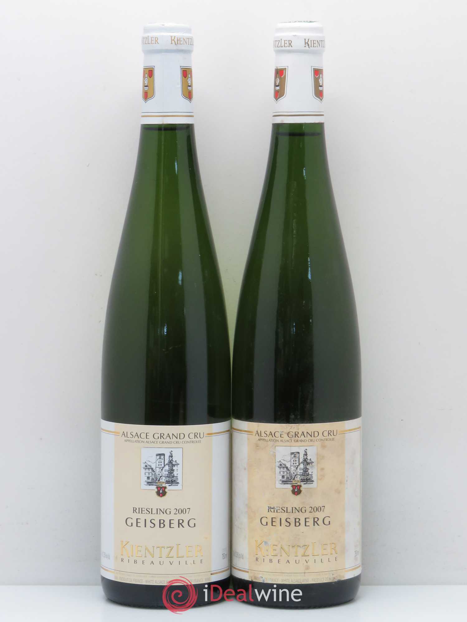 Riesling Geisberg Grand Cru Domaine Kientzler 2007 - Lotto di 2 bottiglie - 0