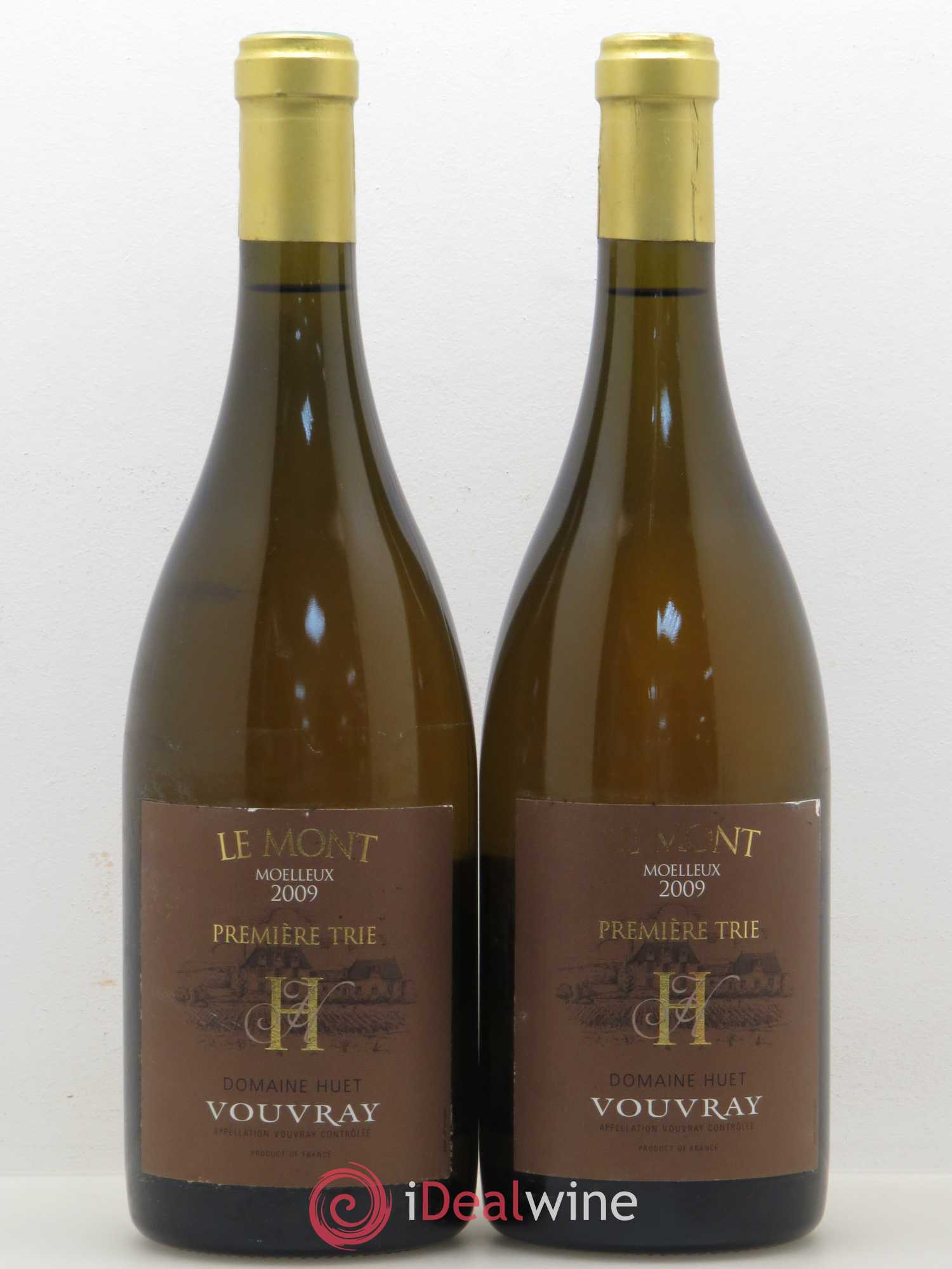 Vouvray Le Mont Moelleux 1ère Trie Domaine Huet 2009 - Lotto di 2 bottiglie - 0