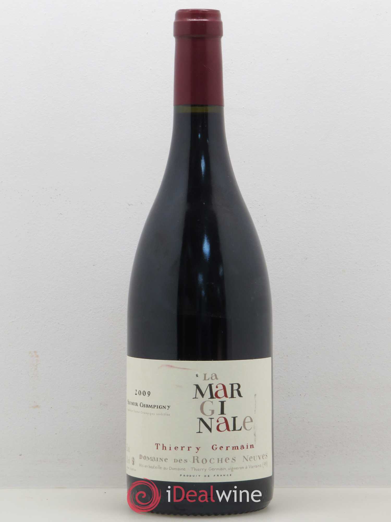 Saumur-Champigny La Marginale Domaine des Roches Neuves - Thierry Germain 2009 - Lot de 1 bouteille - 0