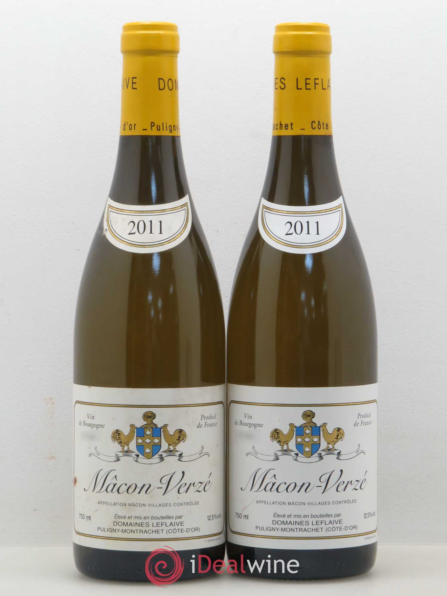 Mâcon Verzé Leflaive (Domaine) 2011 - Lot de 2 bouteilles - 0