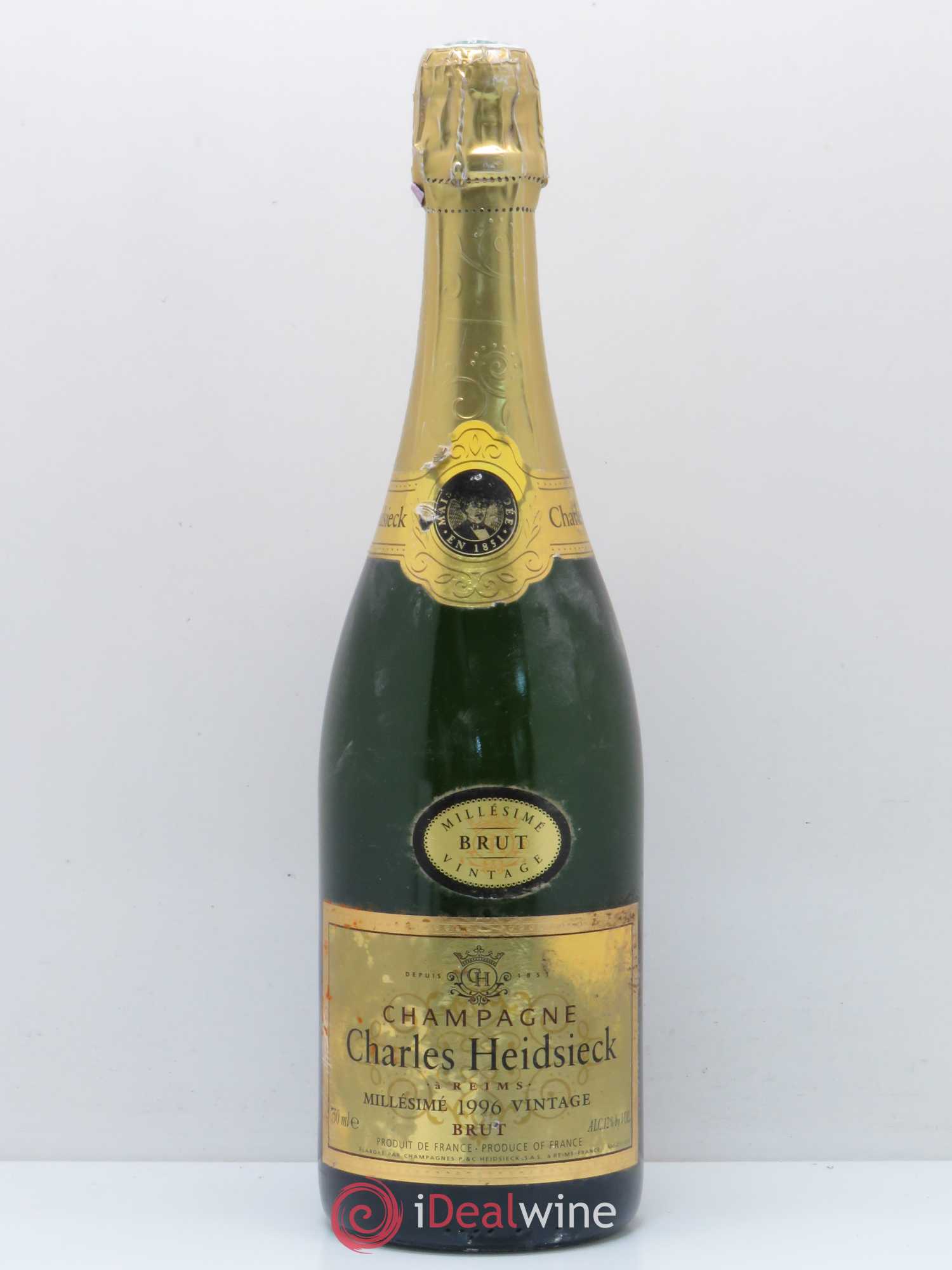 Brut Charles Heidsieck 1996 - Lot de 1 bouteille - 0