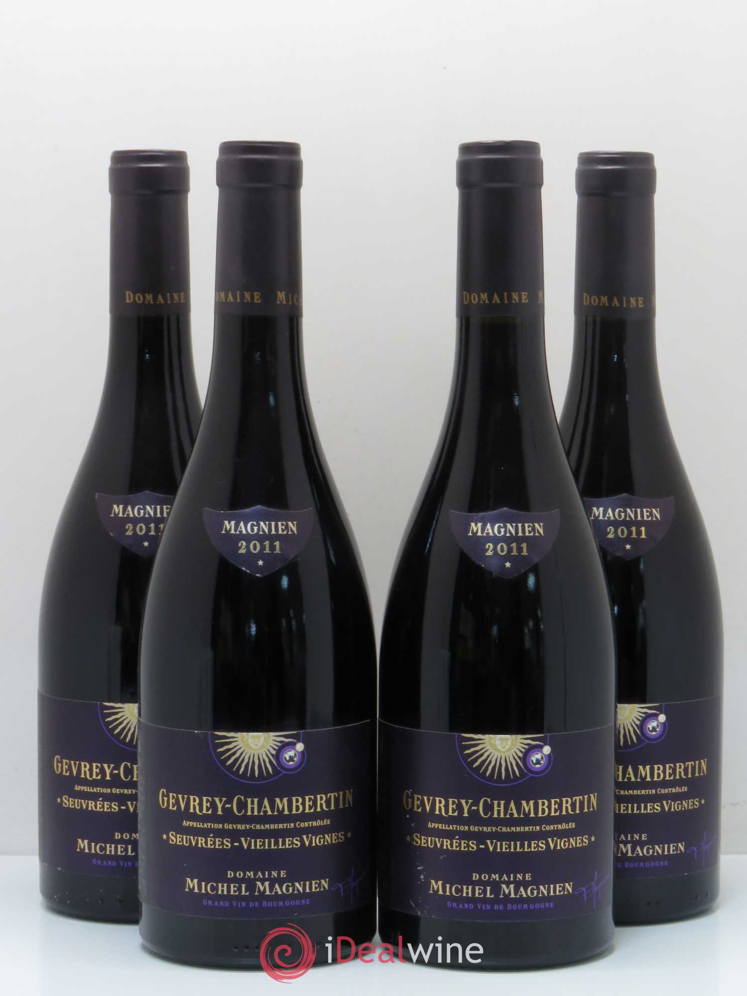 Gevrey-Chambertin Seuvrées Michel Magnien Vieilles vignes 2011 - Lot de 4 bouteilles - 0