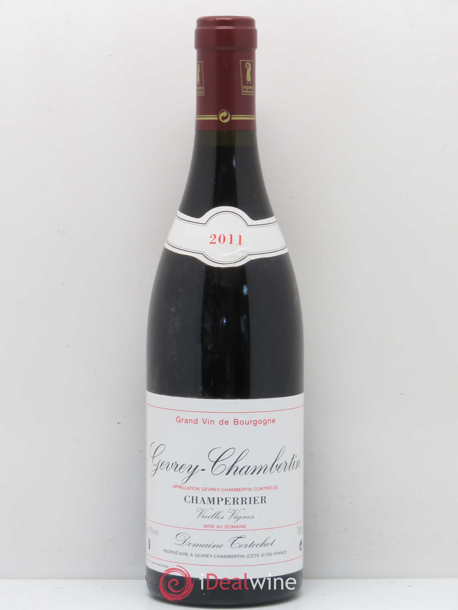 Gevrey-Chambertin Champerrier Vieilles Vignes Tortochot 2011 - Posten von 1 Flasche - 0
