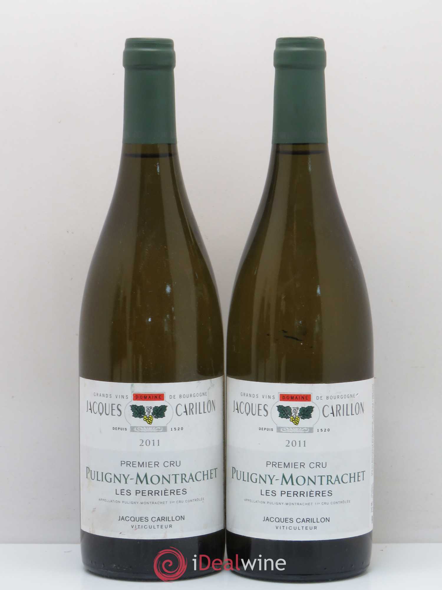 Puligny-Montrachet 1er Cru Jacques Carillon 2011 - Lot de 2 bouteilles - 0
