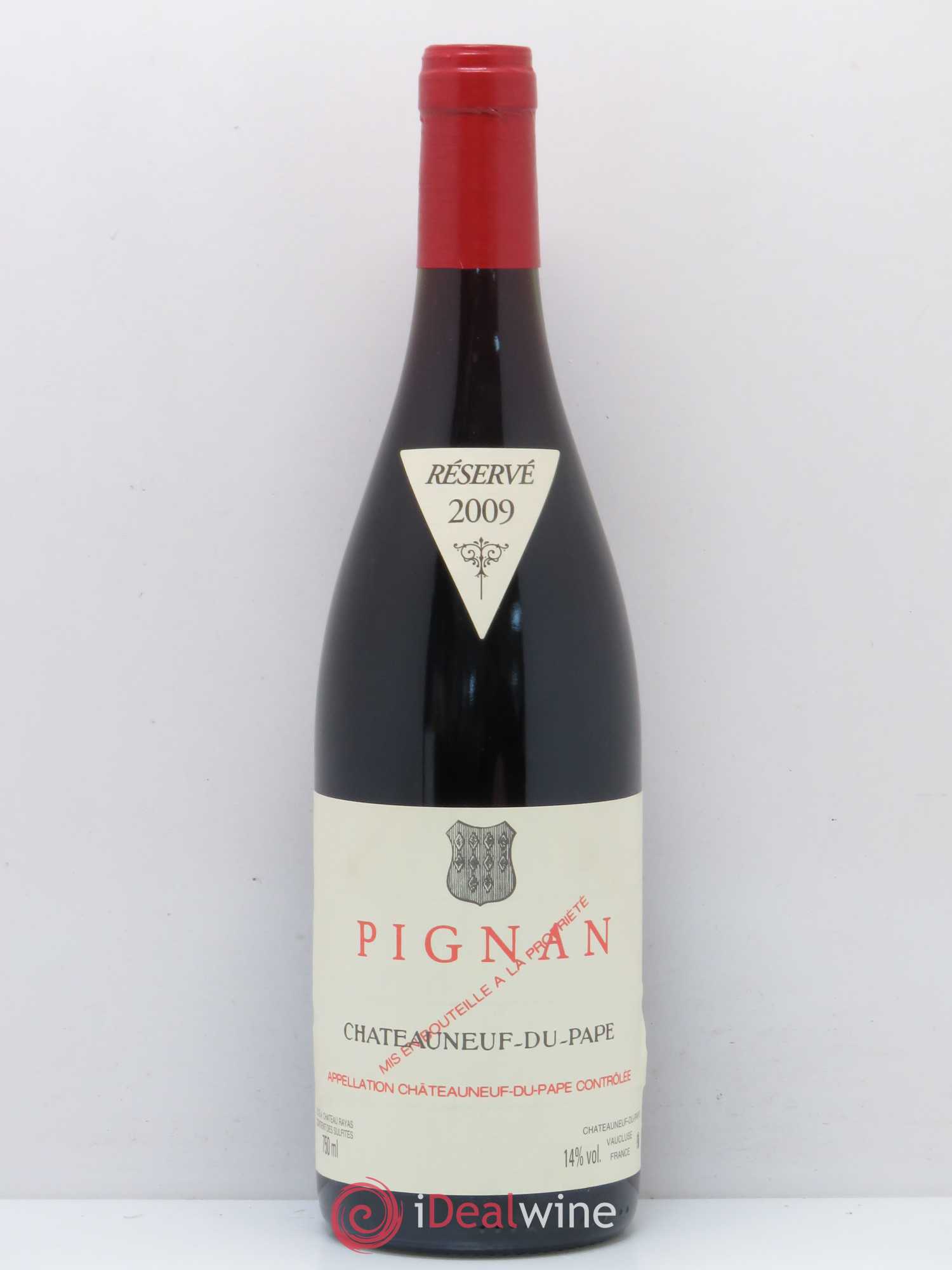 Châteauneuf-du-Pape Pignan Emmanuel Reynaud 2009 - Lot de 1 bouteille - 0