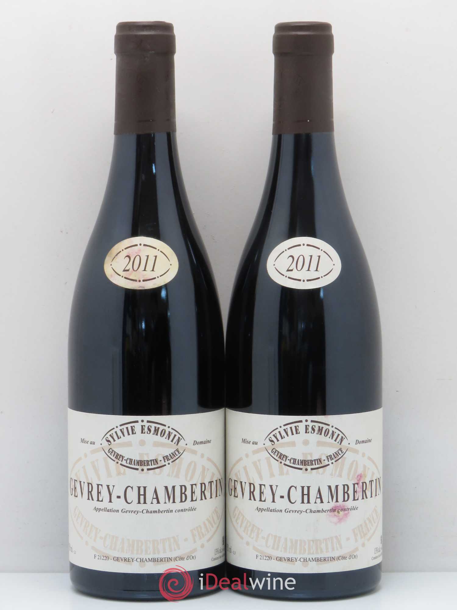 Gevrey-Chambertin Sylvie Esmonin 2011 - Lot de 2 bouteilles - 0