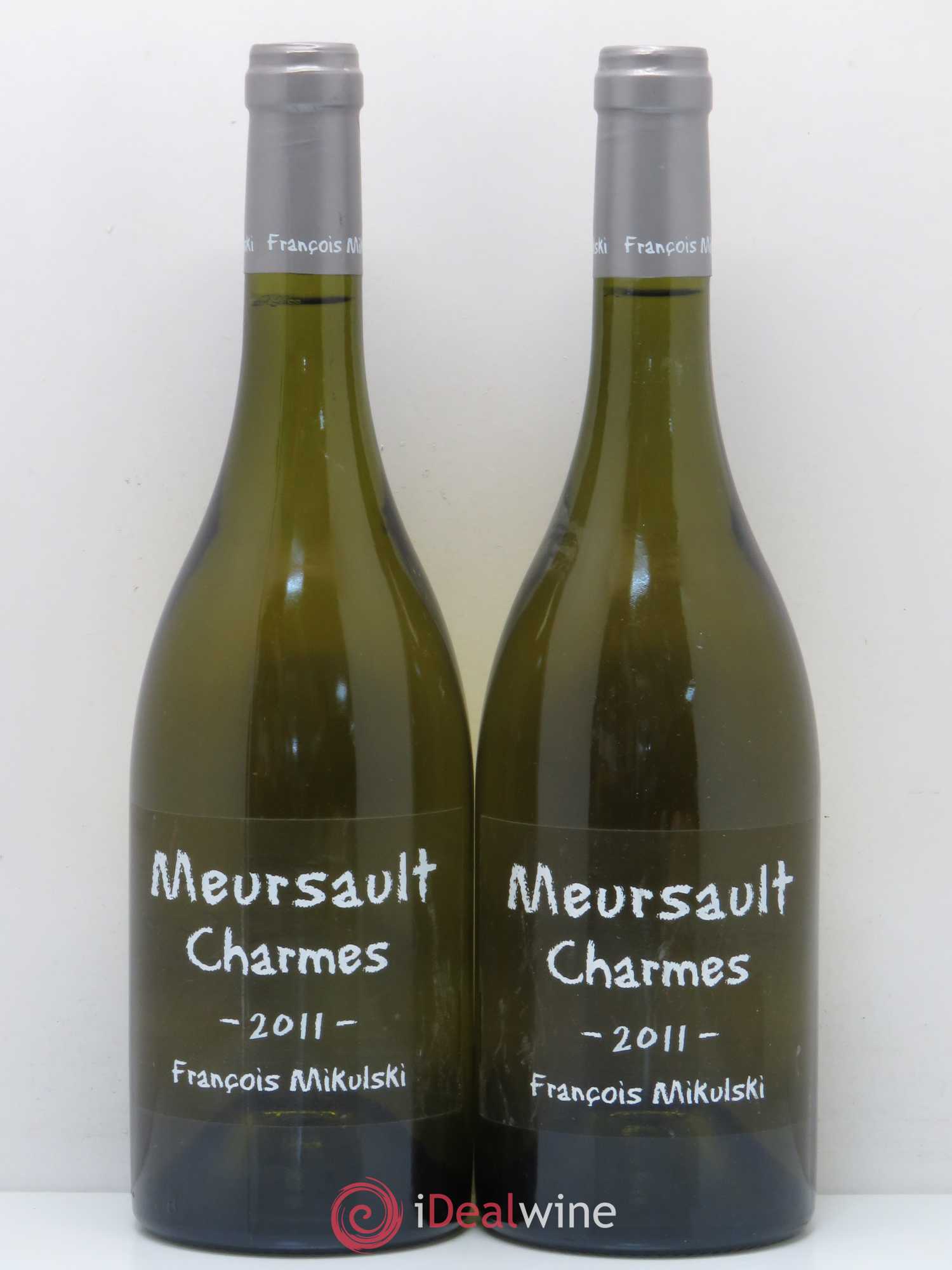 Meursault 1er Cru Charmes François Mikulski 2011 - Lot de 2 bouteilles - 0