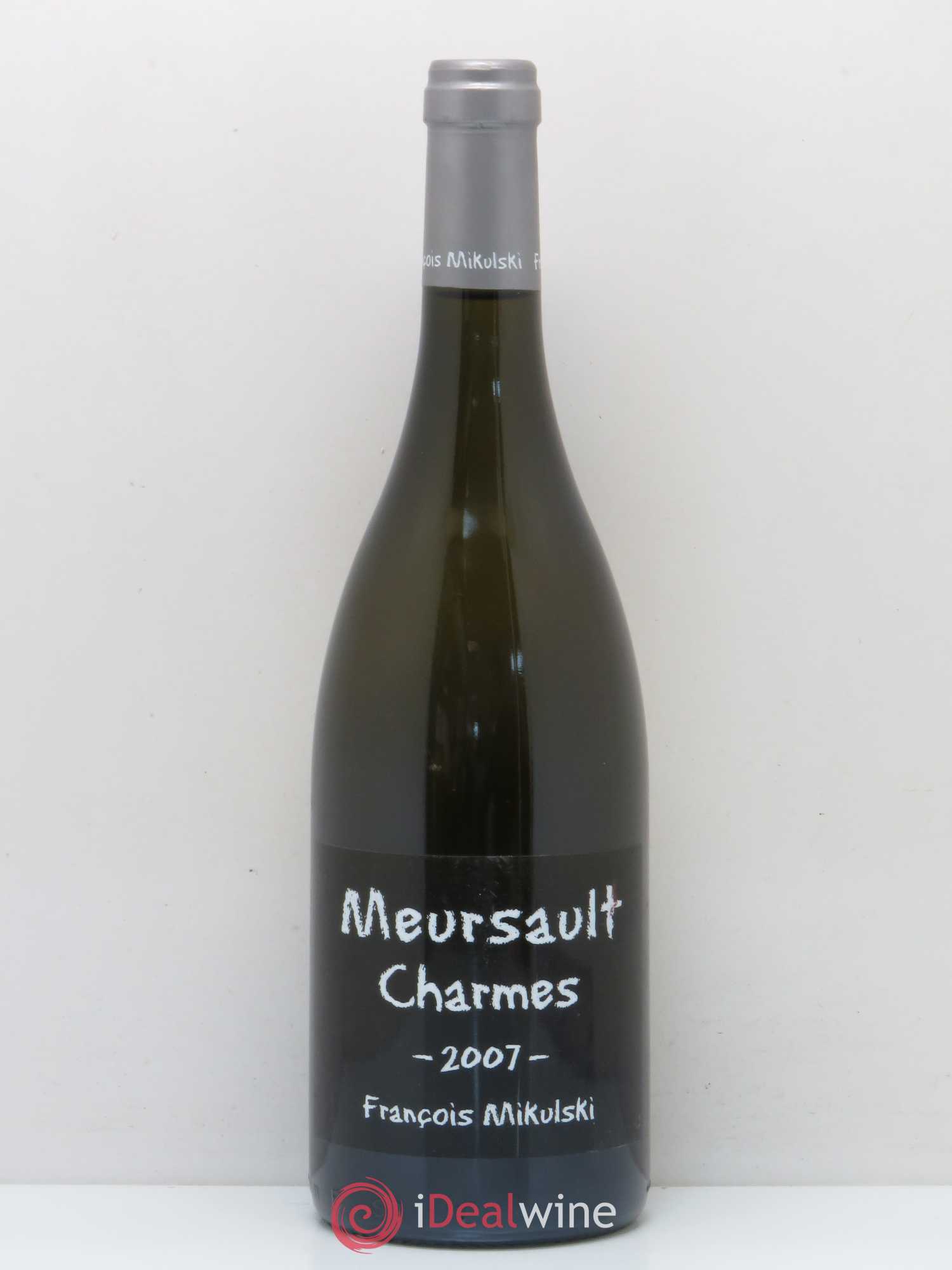 Meursault 1er Cru Charmes François Mikulski 2007 - Lot de 1 bouteille - 0