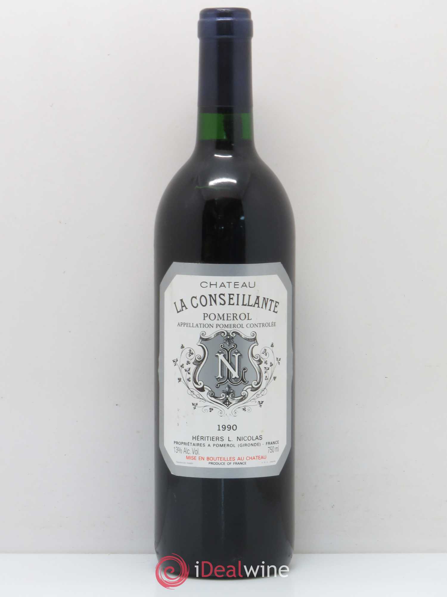 Château la Conseillante 1990 - Lot de 1 bouteille - 0