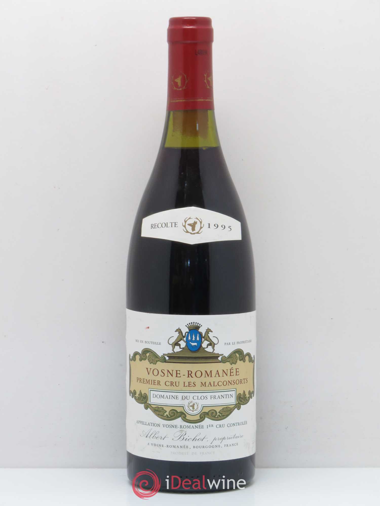Vosne-Romanée 1er Cru Les Malconsorts Clos Frantin - Albert Bichot 1995 - Lot de 1 bouteille - 0
