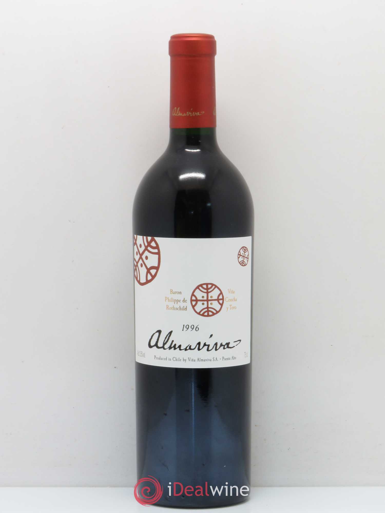 Chili Almaviva Baron P. de Rothschild Concha y Toro 1996 - Lot de 1 bouteille - 0