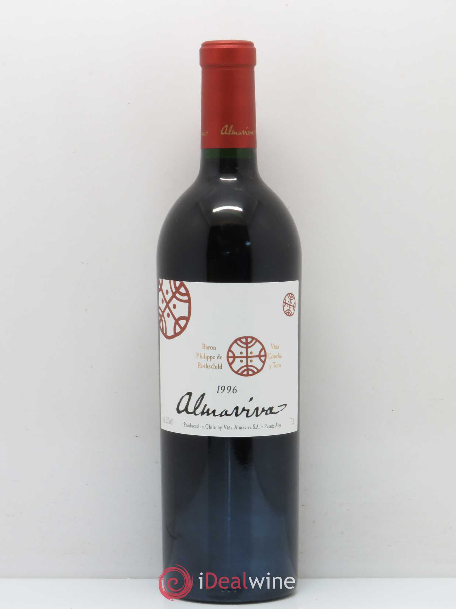 Chili Almaviva Baron P. de Rothschild Concha y Toro 1996 - Lot de 1 bouteille - 0