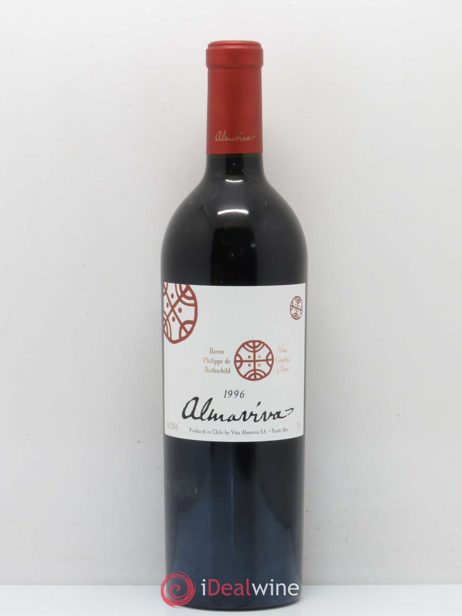 Chili Almaviva Baron P. de Rothschild Concha y Toro 1996 - Lot de 1 bouteille - 0