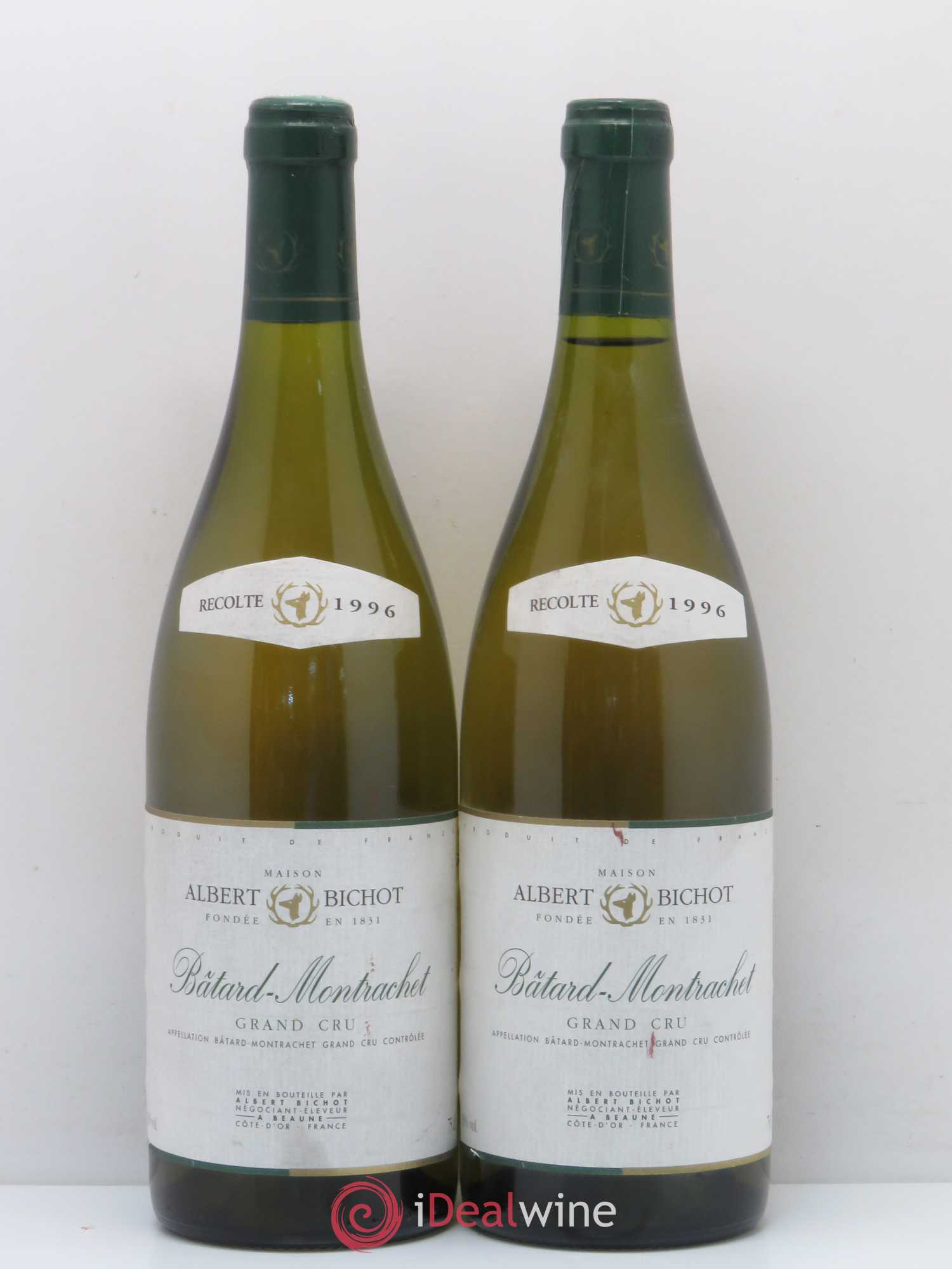 Bâtard-Montrachet Grand Cru Albert Bichot 1996 - Lot de 2 bouteilles - 0