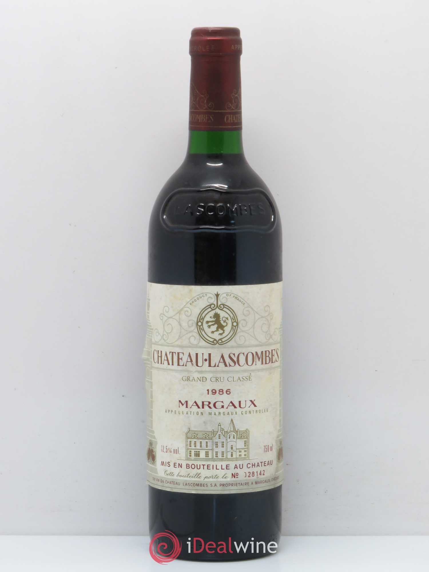Château Lascombes 2ème Grand Cru Classé 1986 - Lot de 1 bouteille - 0