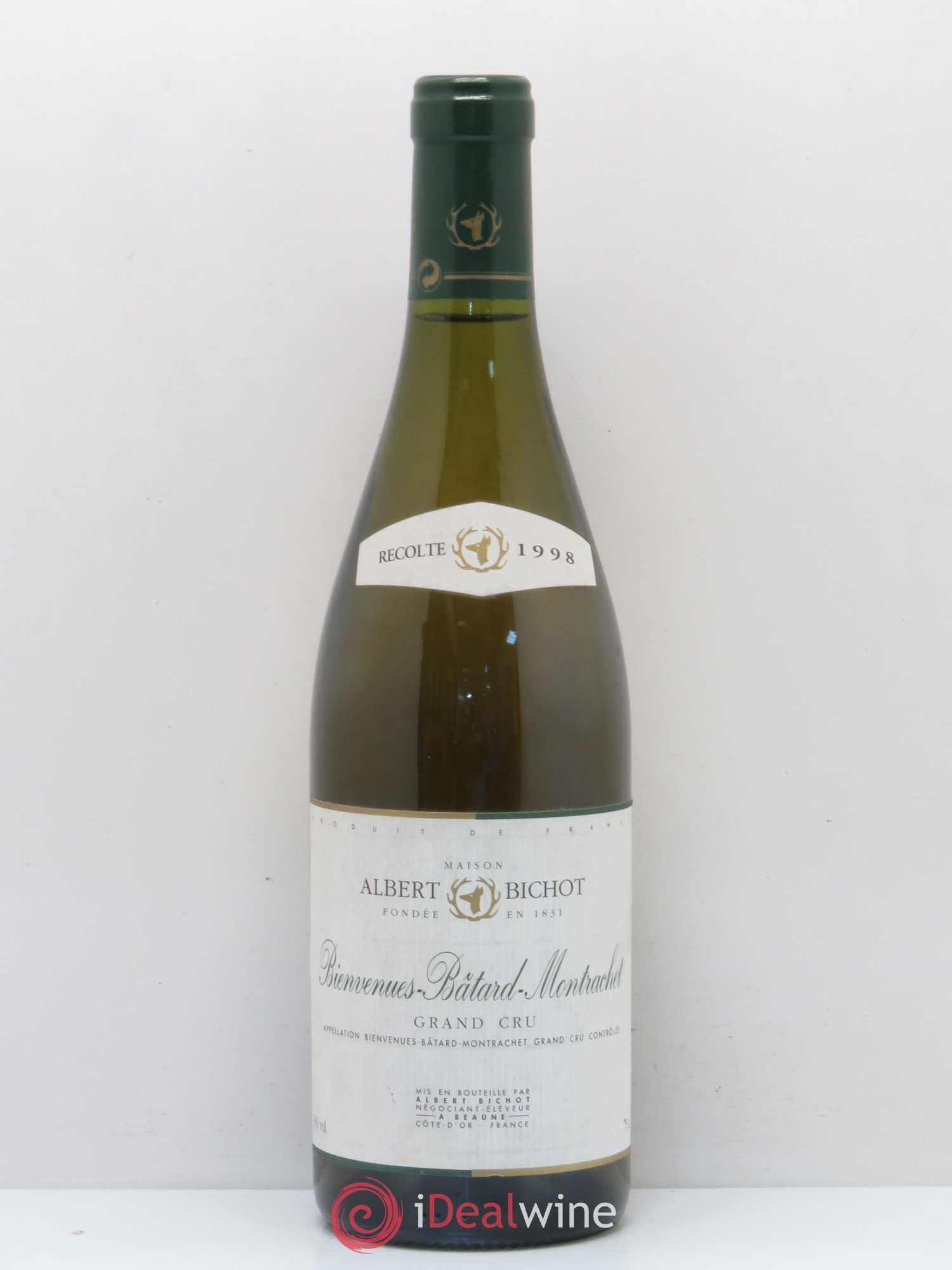 Bienvenues-Bâtard-Montrachet Grand Cru Albert Bichot 1998 - Lot de 1 bouteille - 0