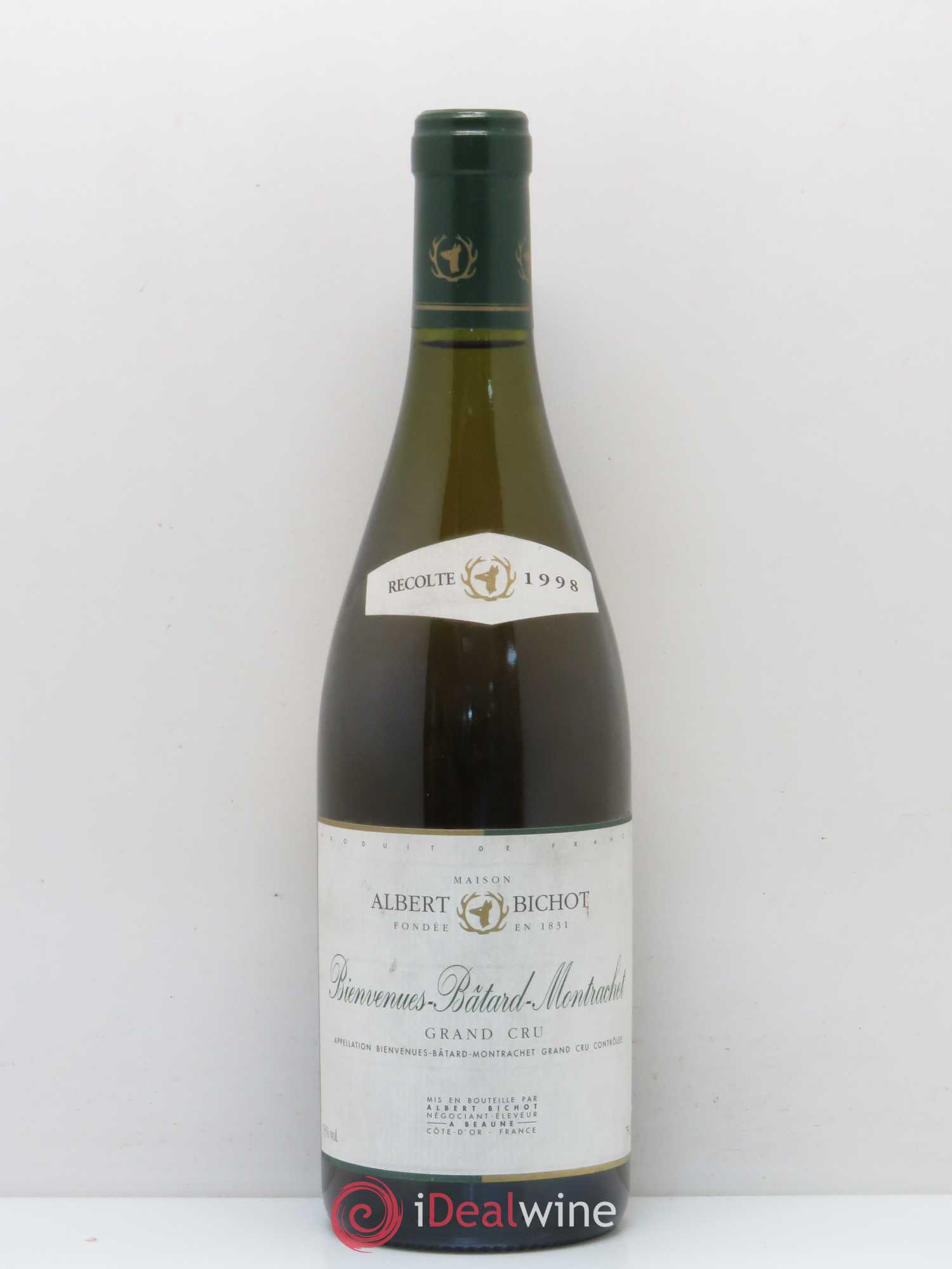 Bienvenues-Bâtard-Montrachet Grand Cru Albert Bichot 1998 - Lot de 1 bouteille - 0
