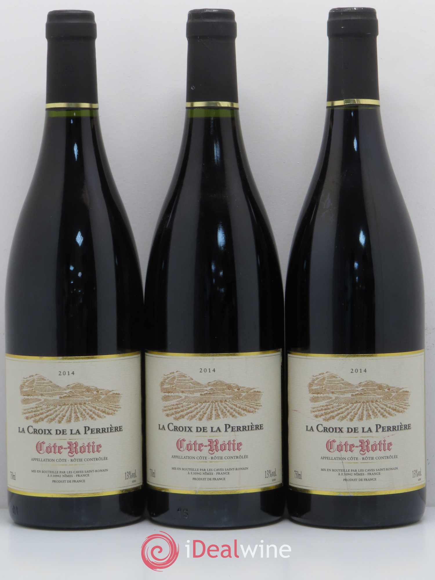 Côte-Rôtie La Croix De La Perriere 2014 - Posten von 6 Flaschen - 2