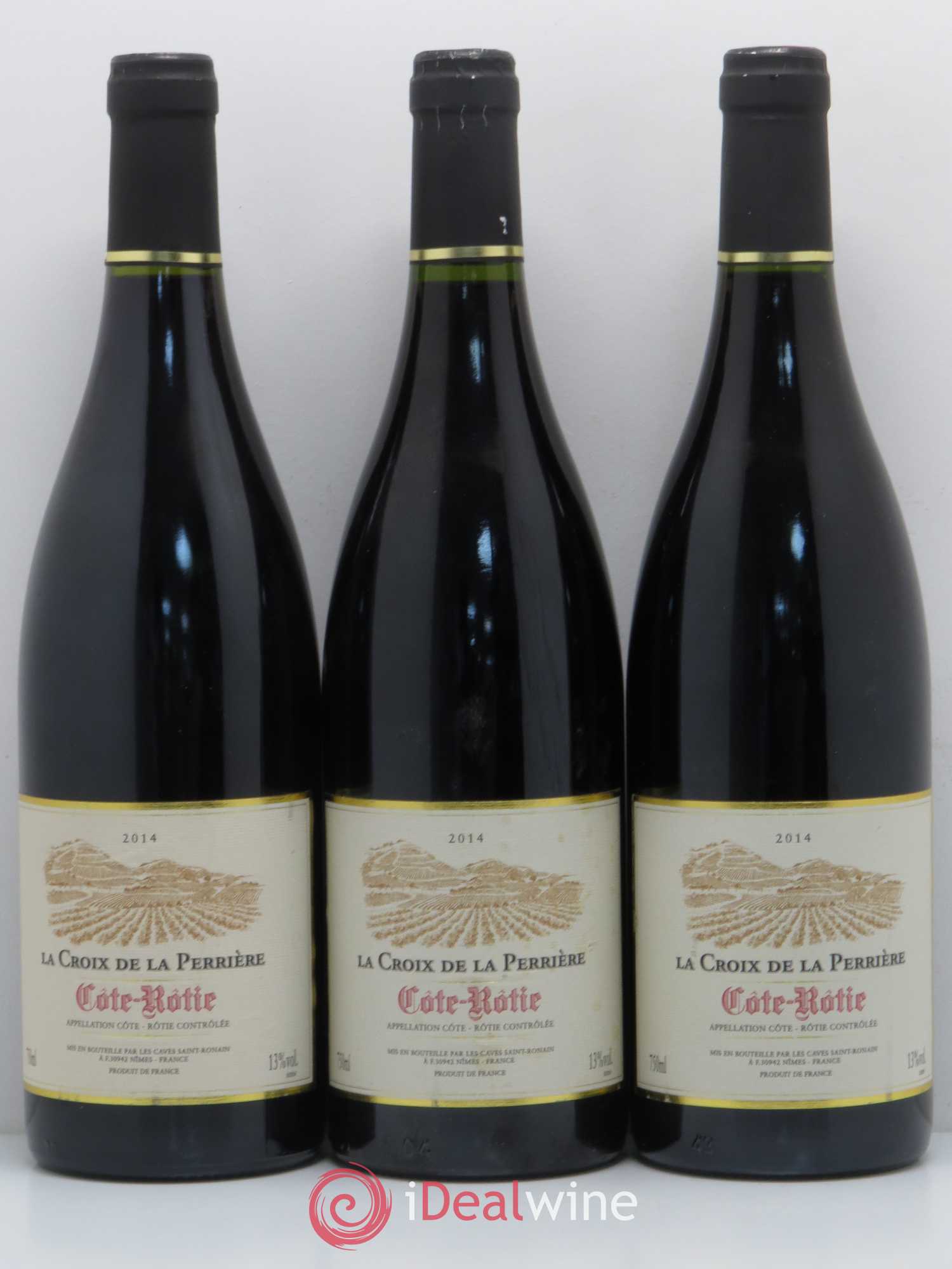 Côte-Rôtie La Croix De La Perriere 2014 - Posten von 6 Flaschen - 2