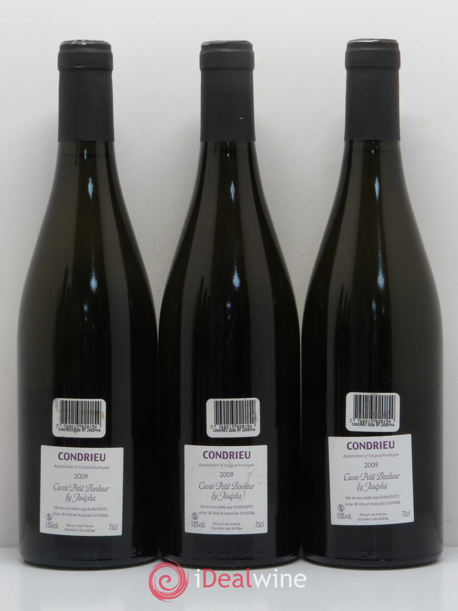 Condrieu Cuvée Petit Bonheur Josepha (sans prix de réserve) 2009 - Lot de 6 bouteilles - 2
