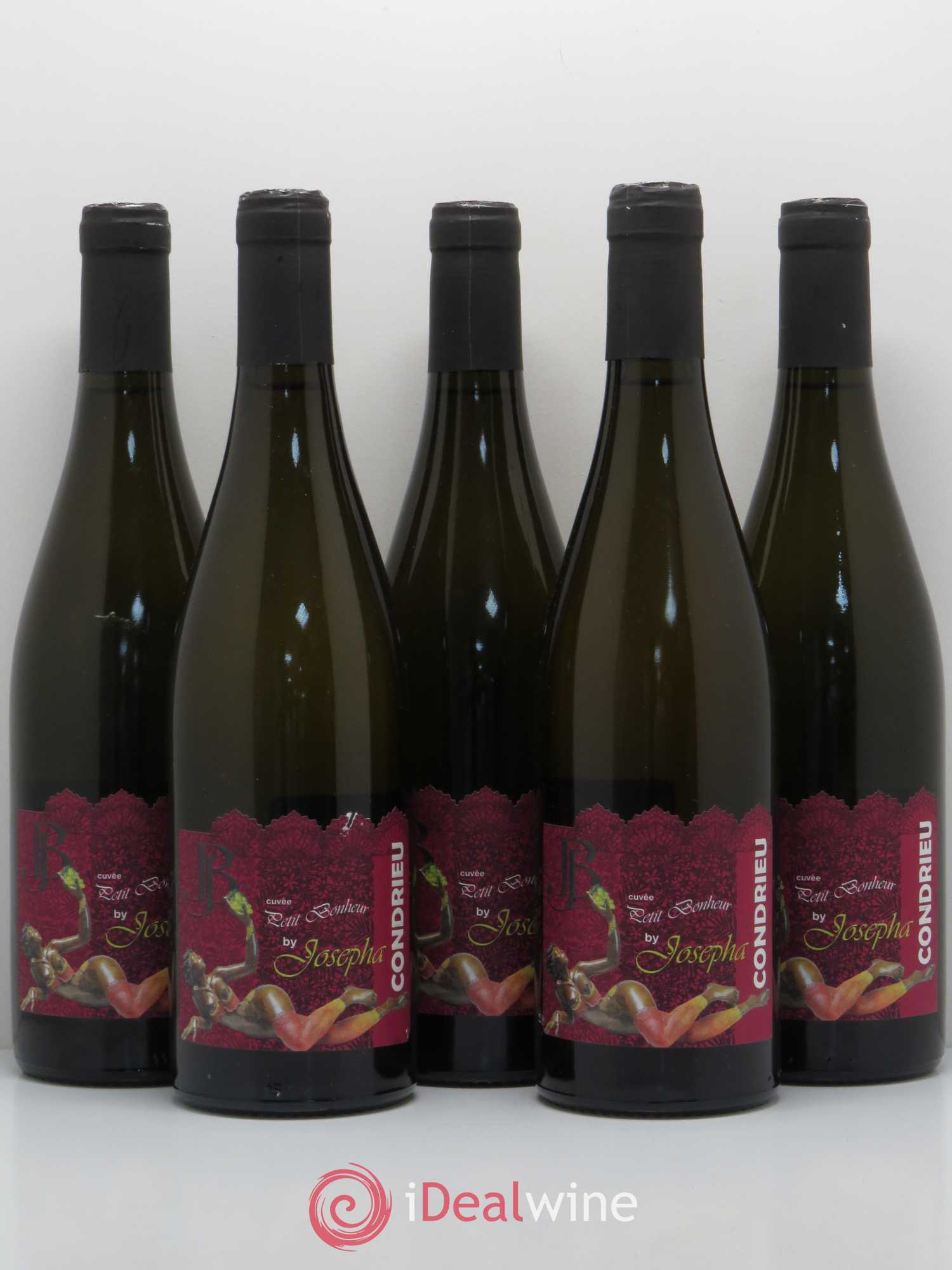 Condrieu Cuvée Petit Bonheur Josepha (sans prix de réserve) 2009 - Posten von 5 Flaschen - 0