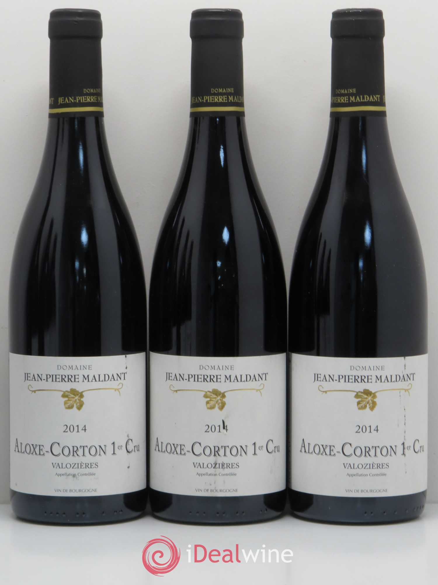 Aloxe-Corton 1er Cru Valozieres Domaine Jean-Pierre Maldant (sans prix de réserve) 2014 - Posten von 6 Flaschen - 1