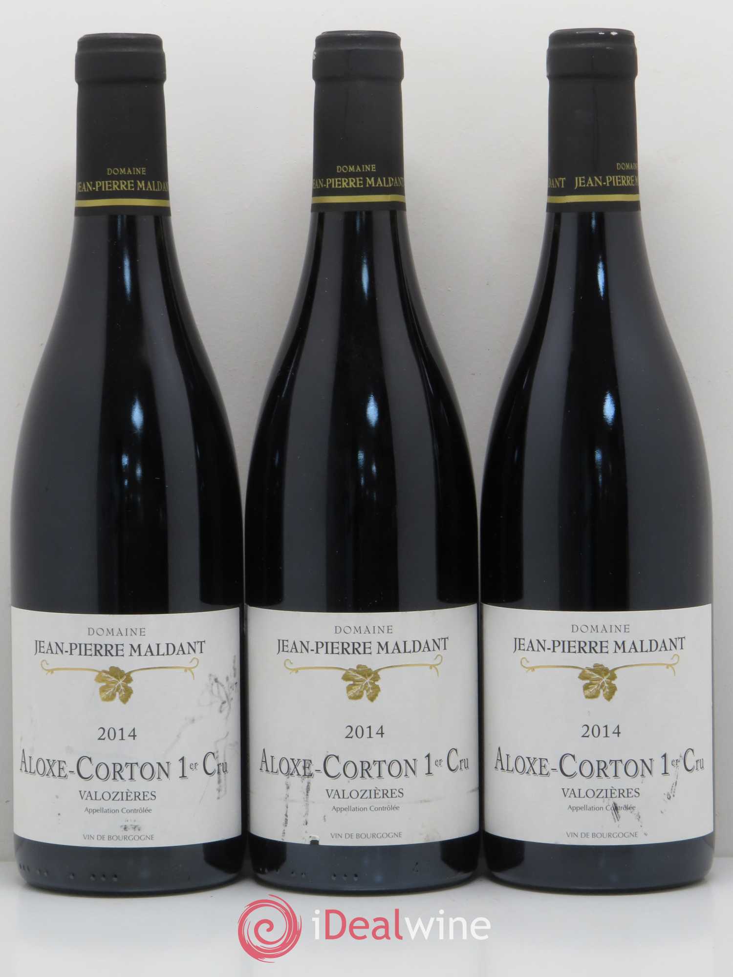 Aloxe-Corton 1er Cru Valozieres Domaine Jean-Pierre Maldant (sans prix de réserve) 2014 - Posten von 6 Flaschen - 2