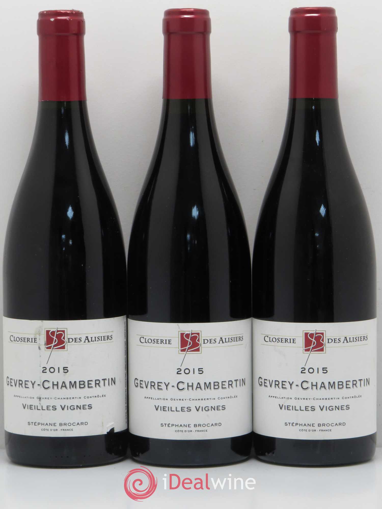 Gevrey-Chambertin Vieilles Vignes Closerie Des Alisiers Stephane Brocard 2015 - Lot de 6 bouteilles - 2